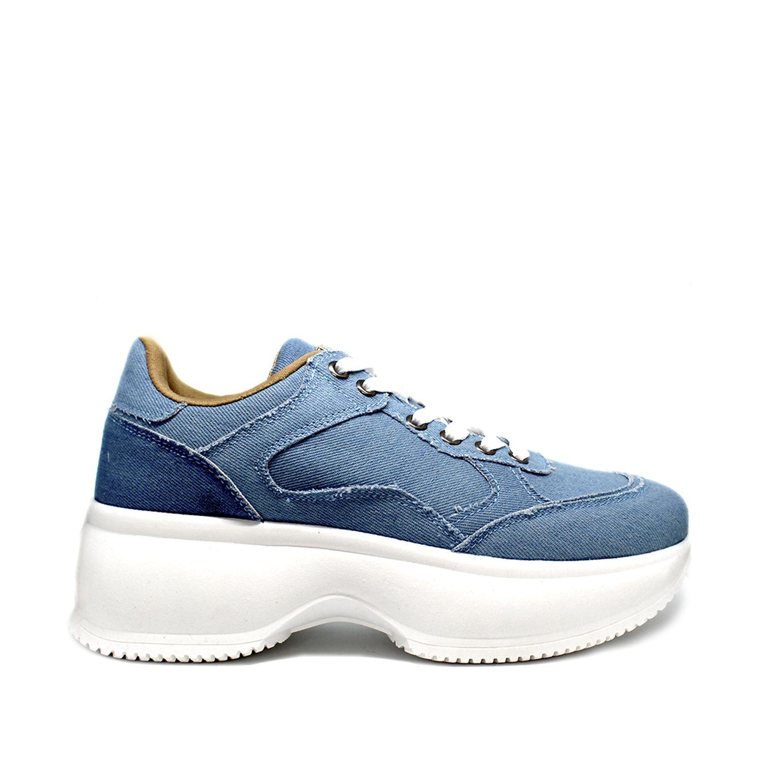 Zapatilla Celeste Mujer 15911 Gotta-0