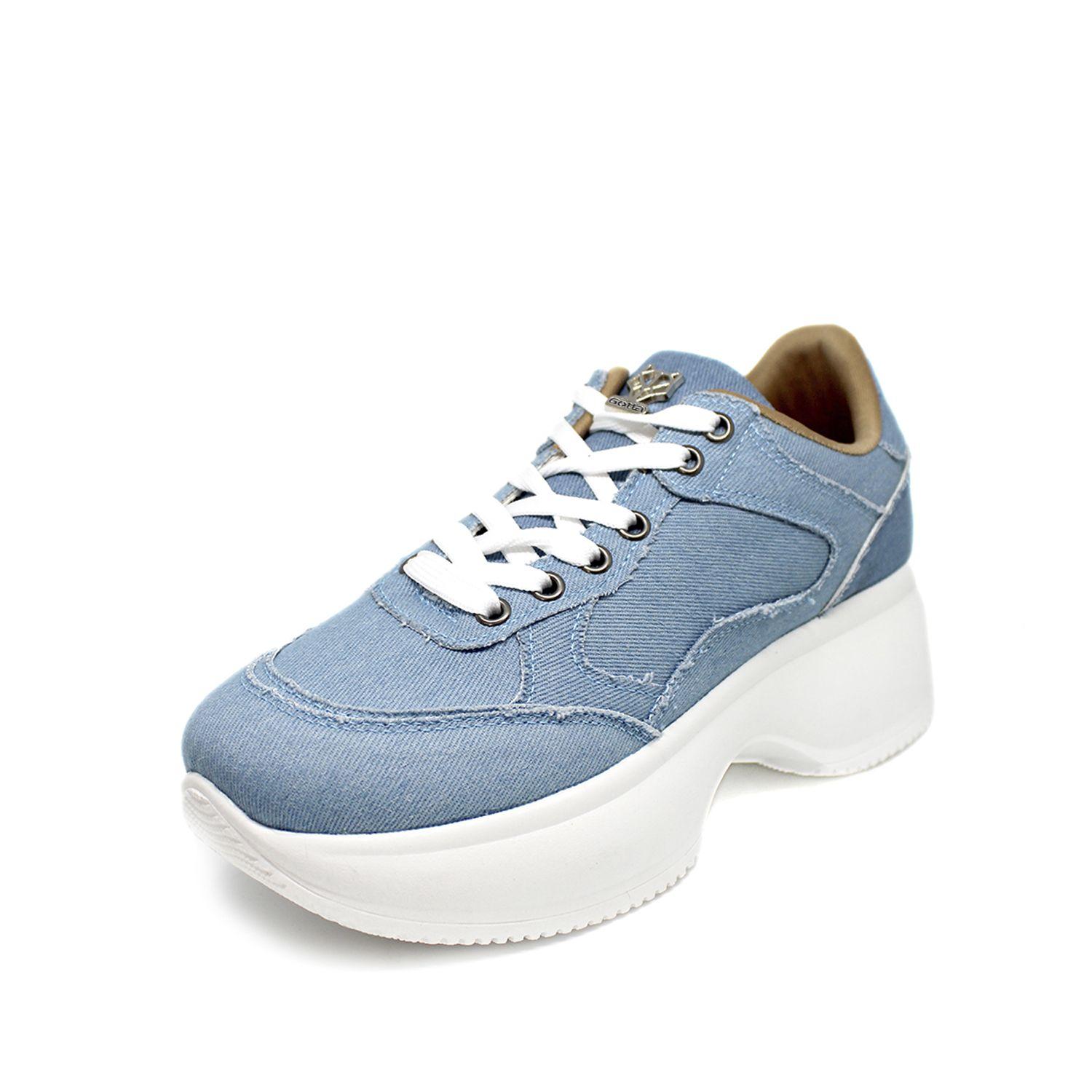 Zapatilla Celeste Mujer 15911 Gotta-5
