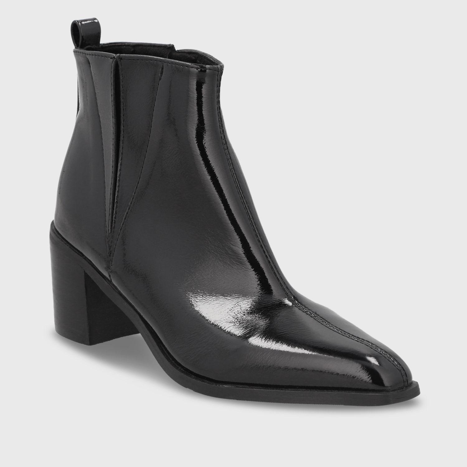 Botin Taco Negro Mujer 55300 Gotta-1