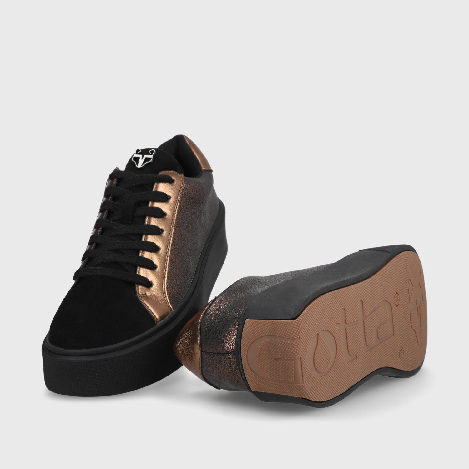 Zapatilla Cobre Mujer 43042 Gotta-6