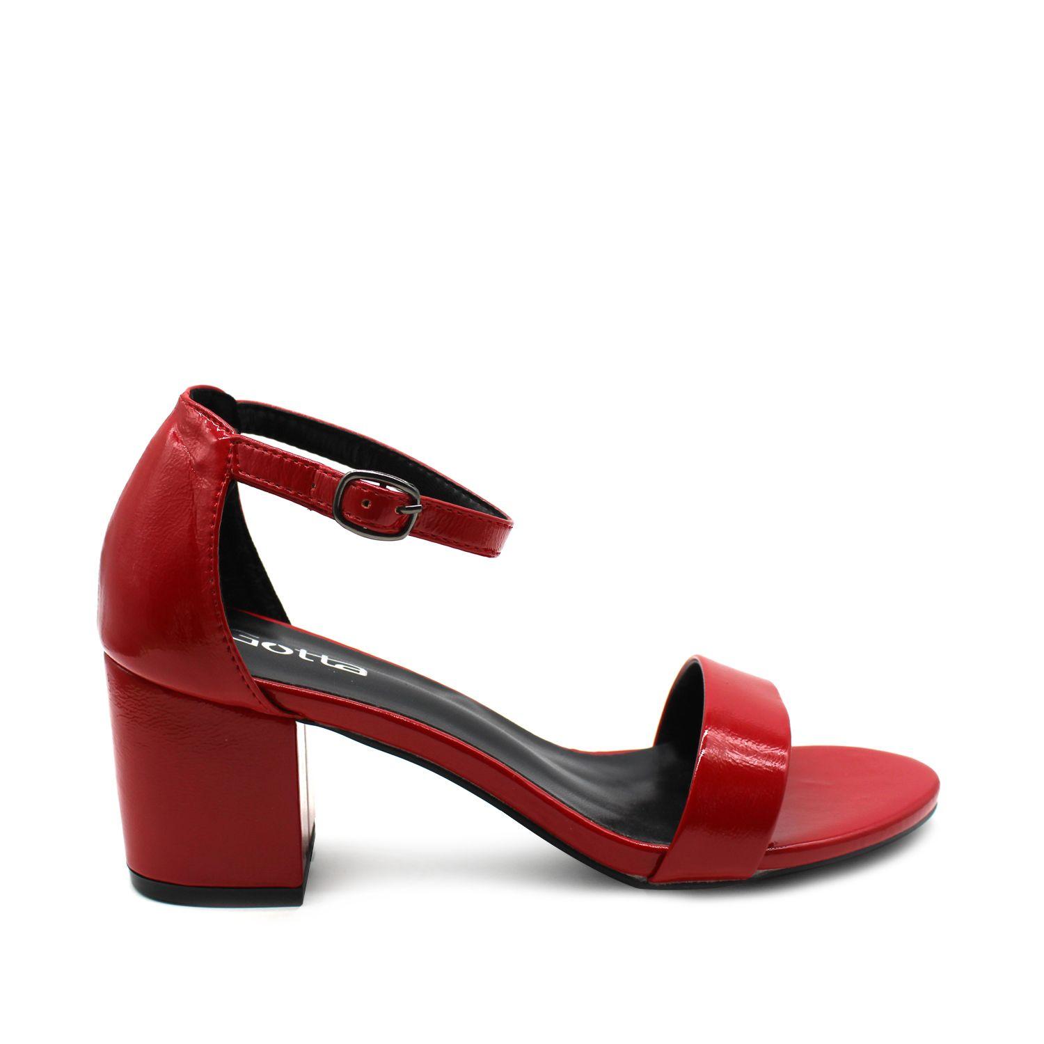 Sandalia Roja Mujer C6161 Gotta-0