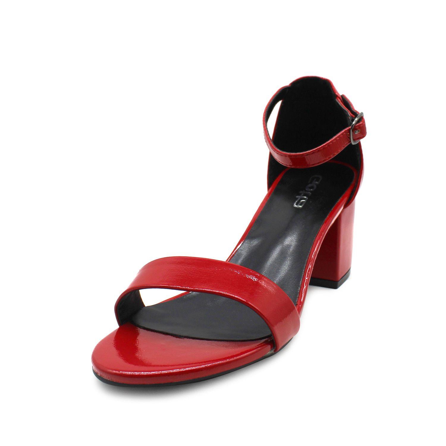 Sandalia Roja Mujer C6161 Gotta-2