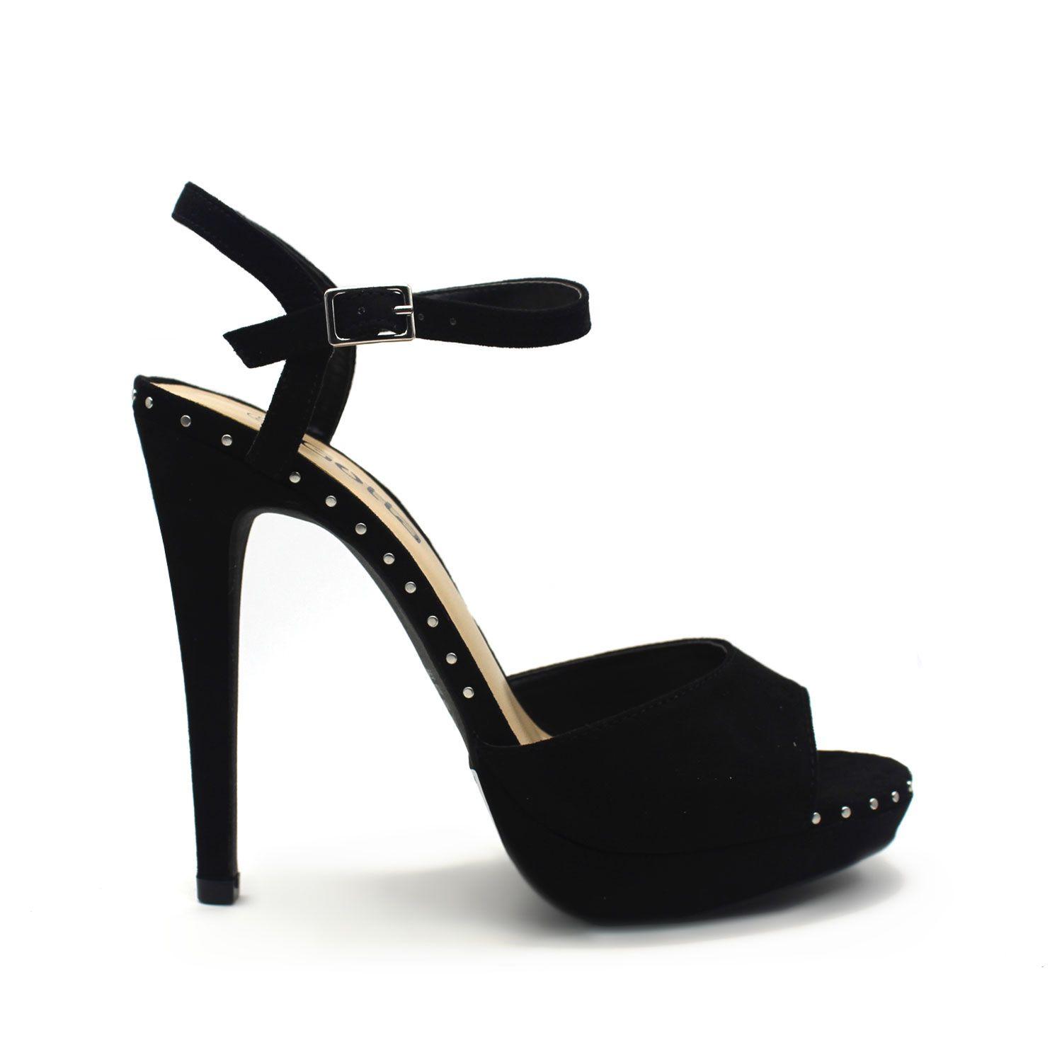 Sandalia Negra Mujer C2093 Gotta-0