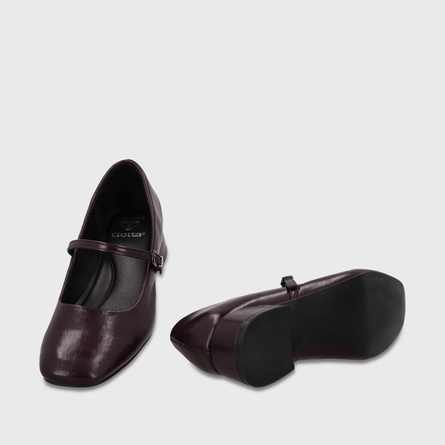 Zapato Taco Negra Mujer 65800 Gotta-6