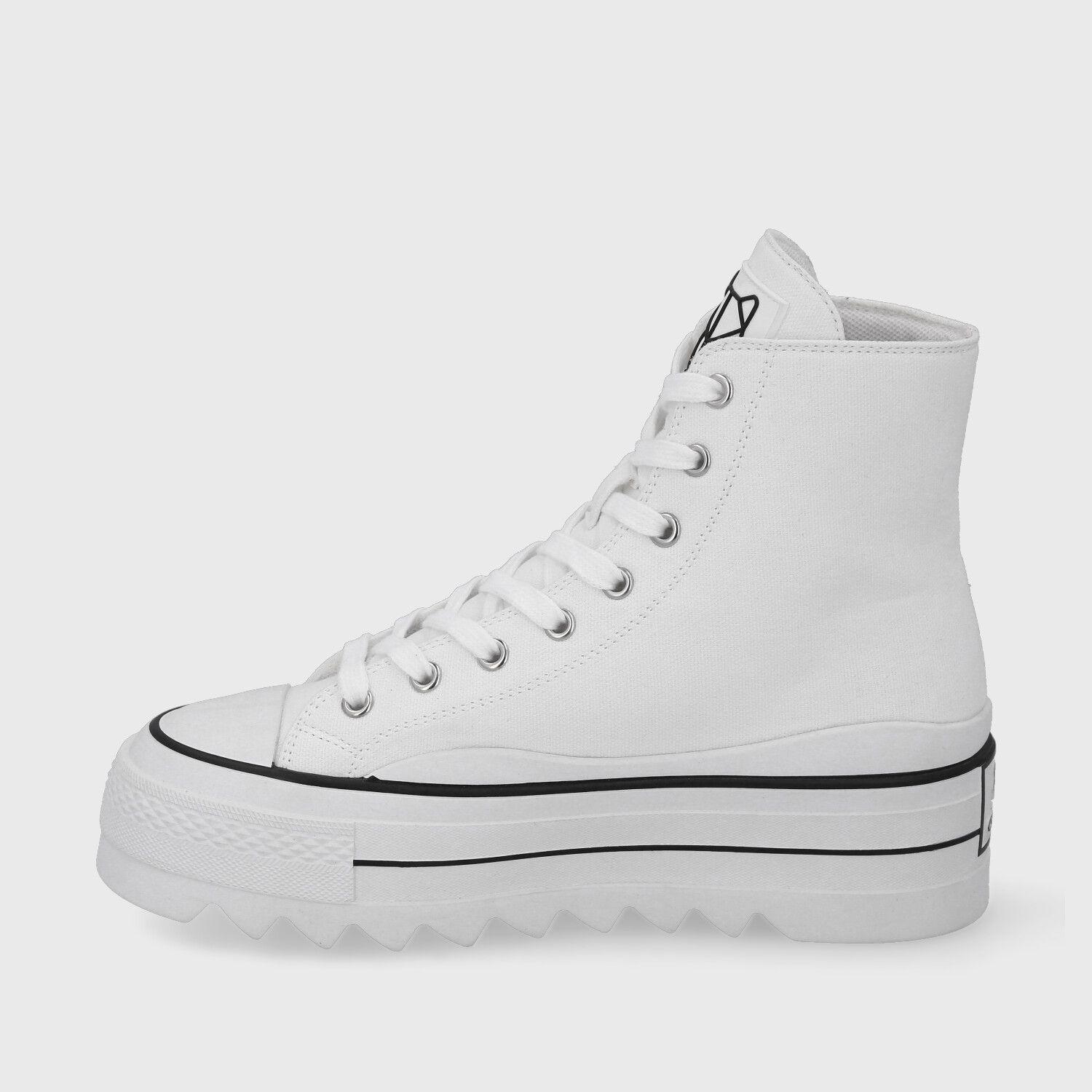 Zapatilla Plataforma Blanca Mujer 33742 Gotta-3