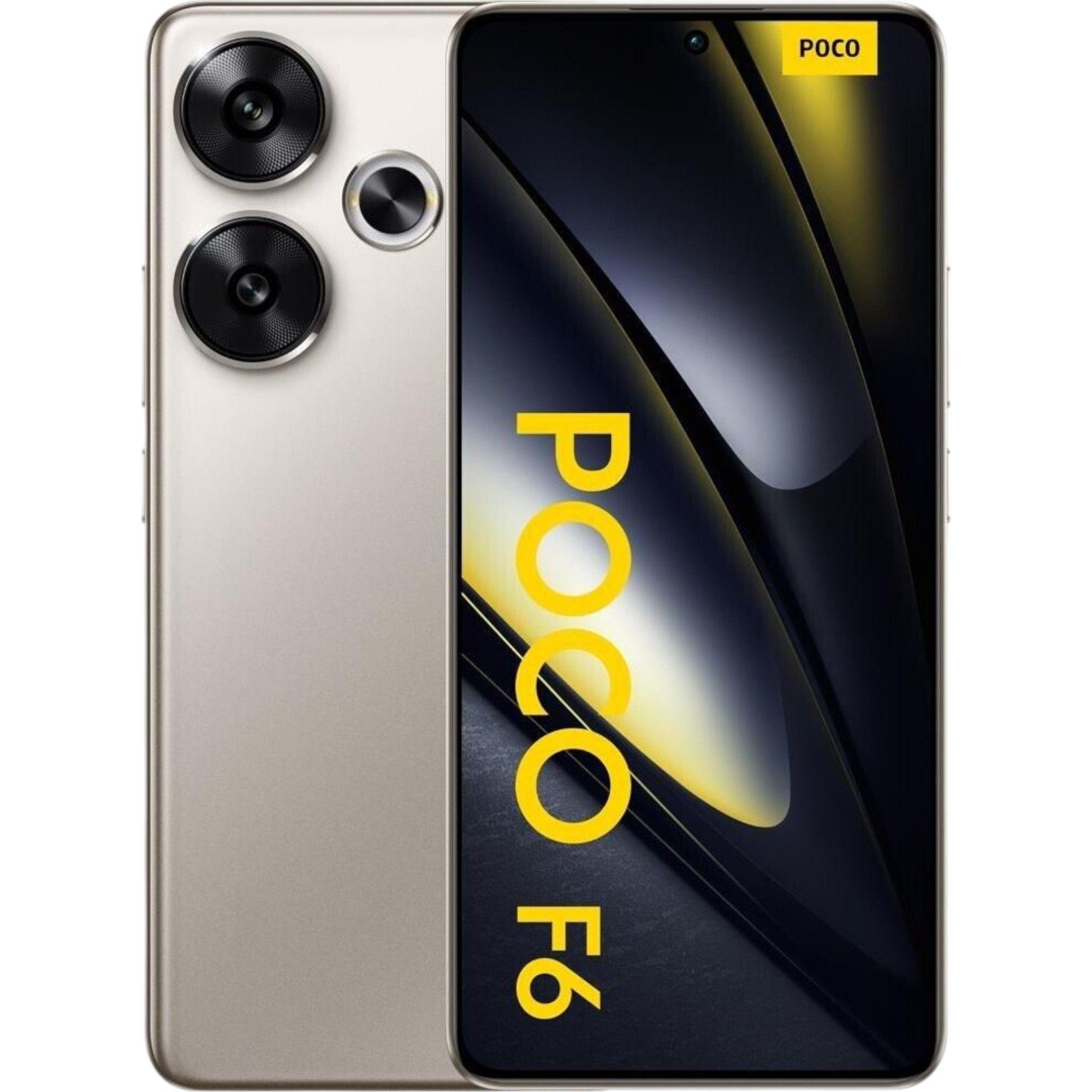 XIAOMI POCO F6 5G 512GB TITANIO 12GB RAM-0