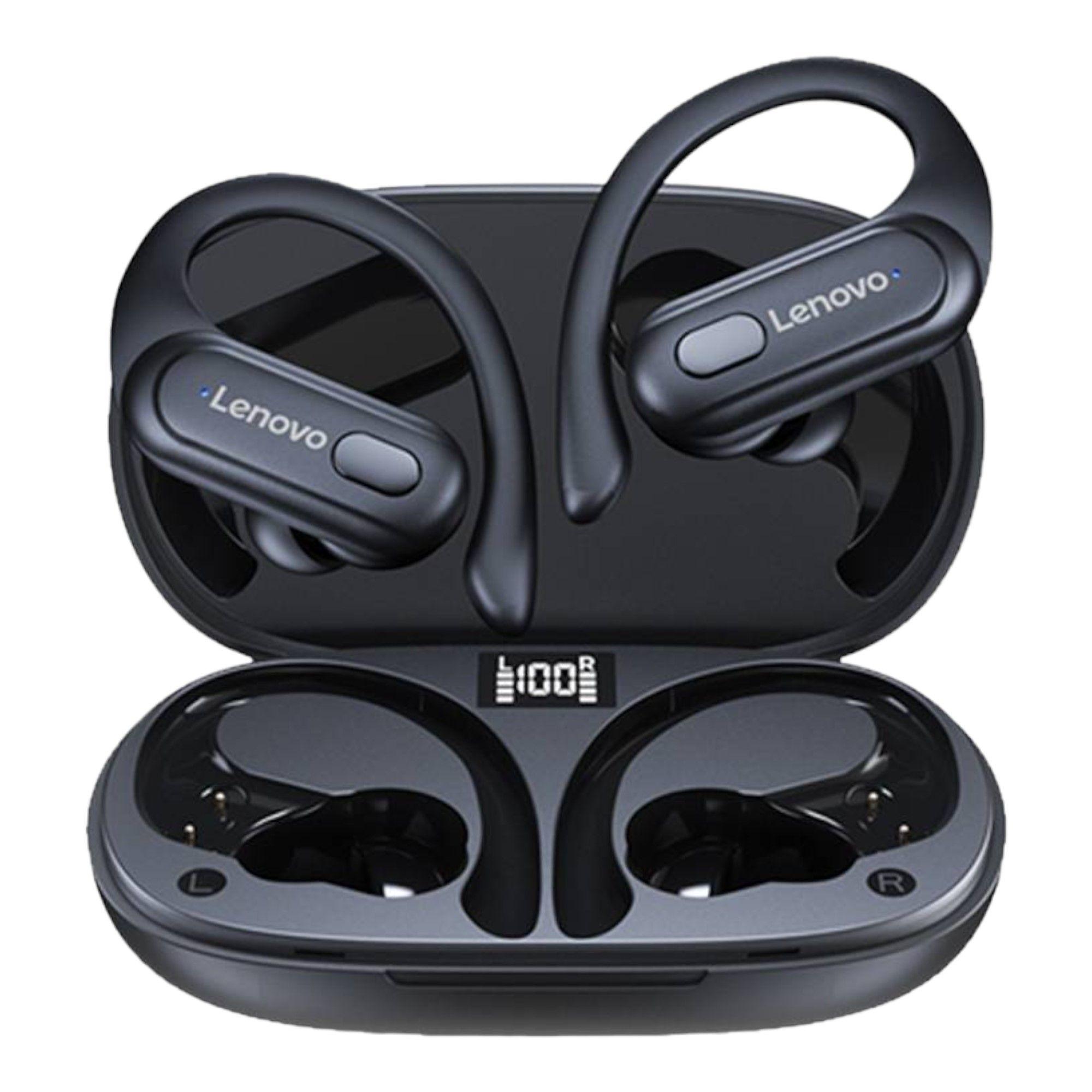 Audifonos Inalambricos Lenovo Xt60 Negro -1