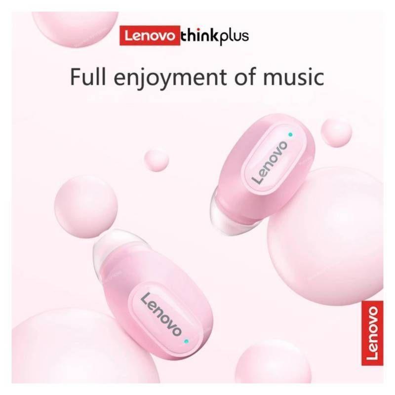 Audifonos Bluetooth Lenovo Thinkplus Xt62 Rosado -4