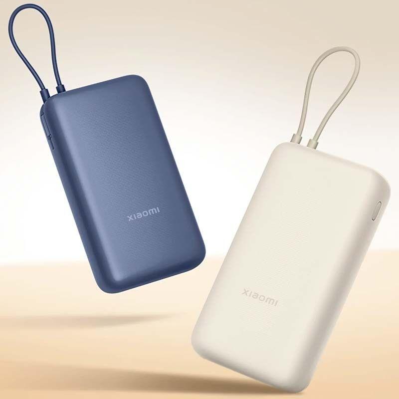XIAOMI POWERBANK 33W 20000MAH AZUL CON CABLE-2