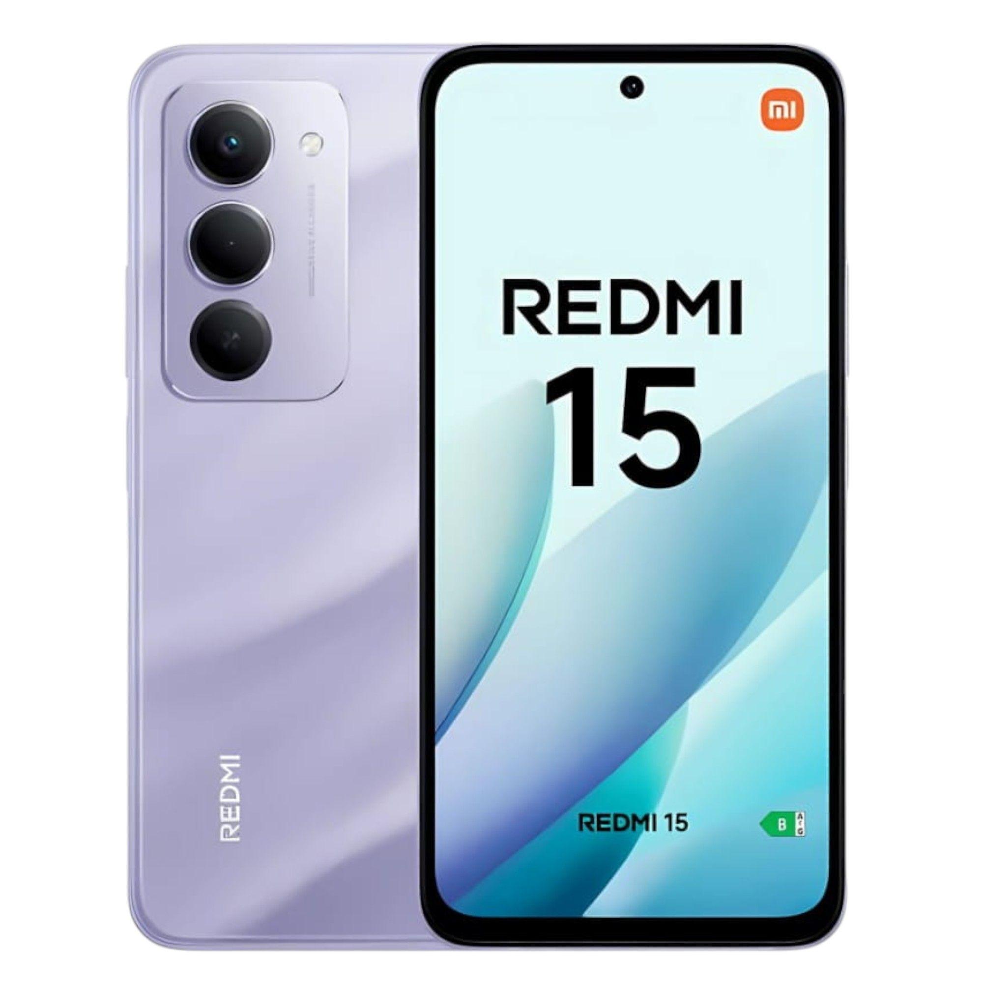 XIAOMI REDMI 15 4G 256GB LILA 8GB RAM-0
