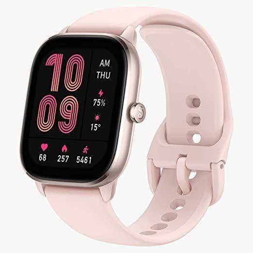Smartwatch Amazfit GTS 4 Mini Rosado 1.65"-0