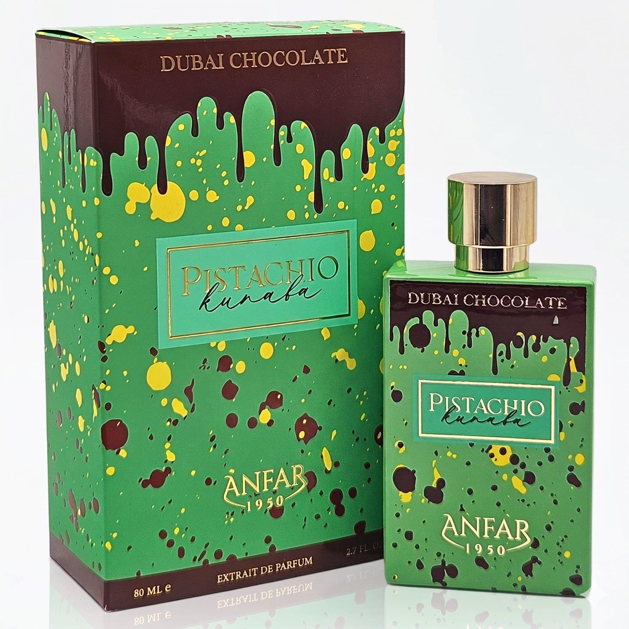 Anfar Pistachio Kunafa Dubai Chocolate Extrait de Parfum 80 ml Unisex-0