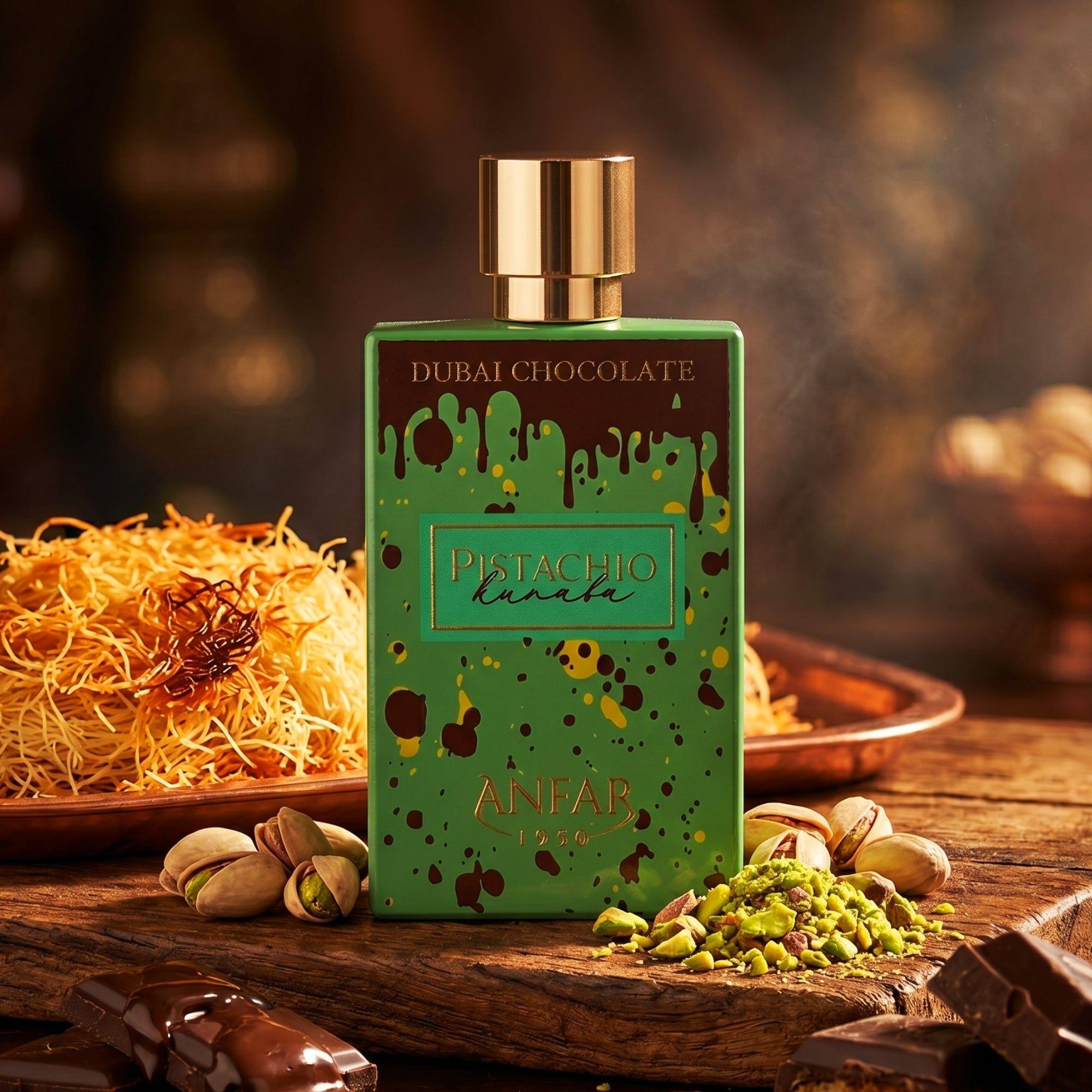 Anfar Pistachio Kunafa Dubai Chocolate Extrait de Parfum 80 ml Unisex-2