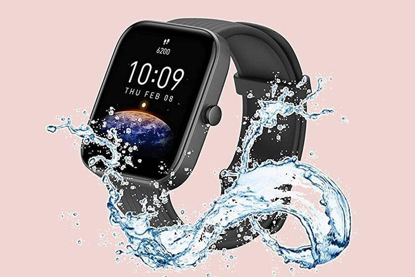 Smartwatch Amazfit Bip 3 Negro 1.69"-4