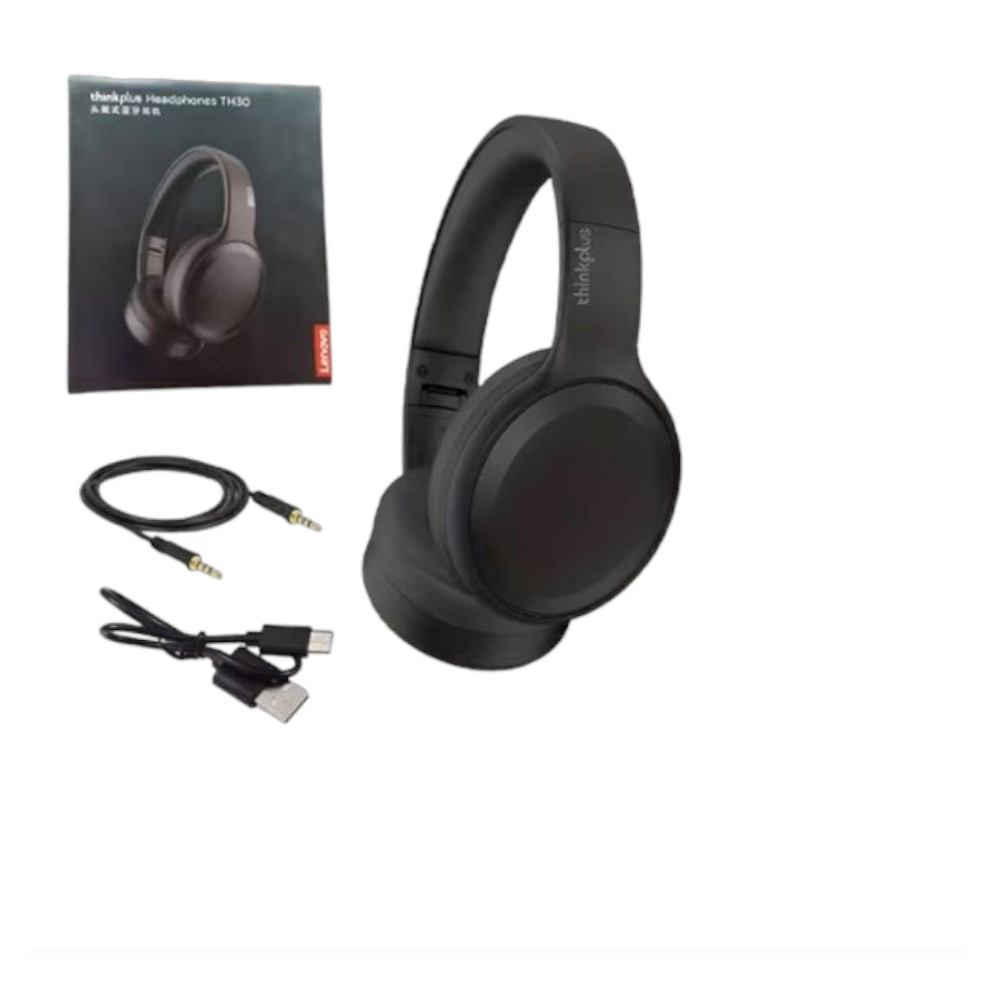 AUDIFONOS LENOVO TH30 NEGRO BLUETOOTH-2