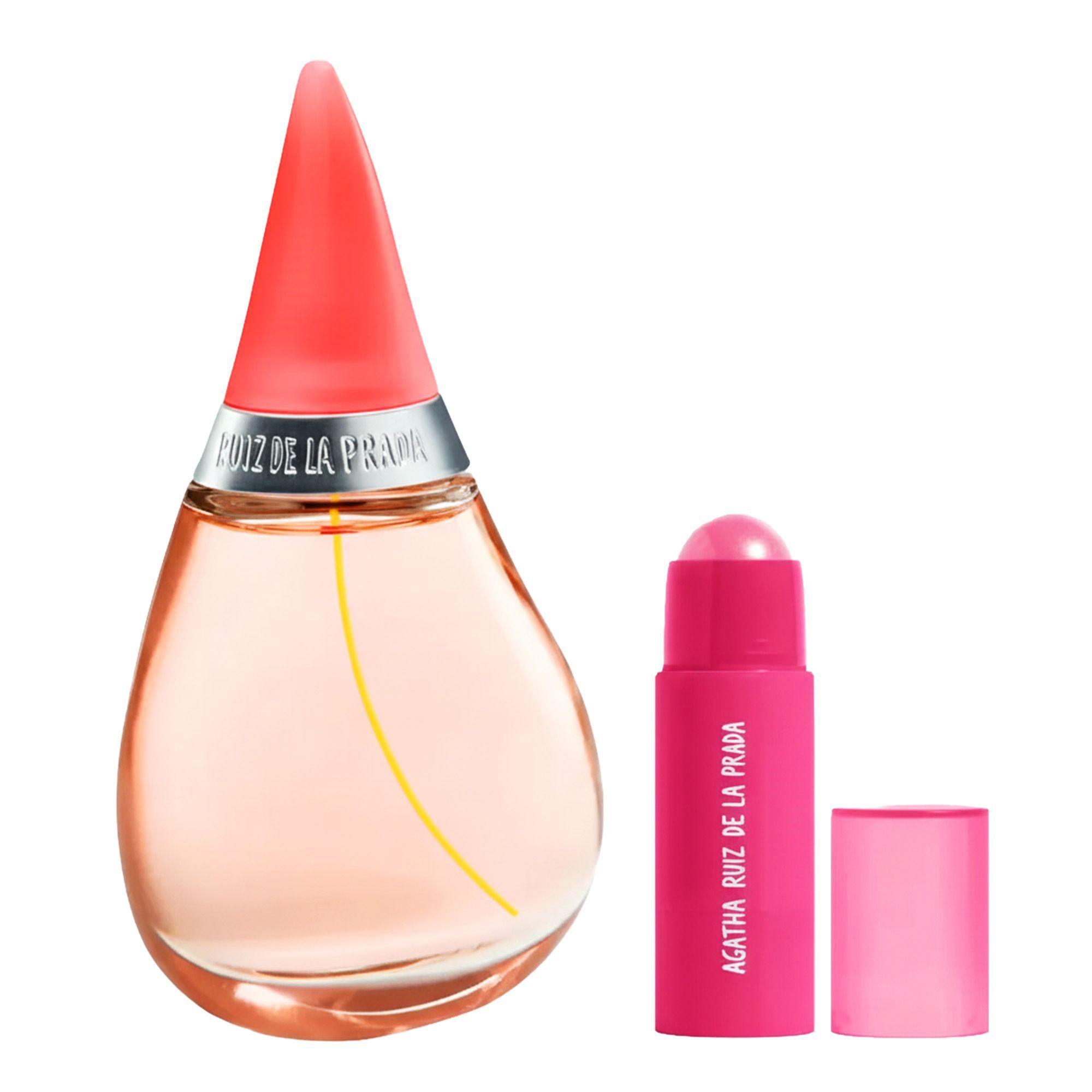 AGATHA RUIZ DE LA PRADA GOTAS DE COLOR SET EDT 100 ML / LIPS & CHEEK 5 GR ESTUCHE-1