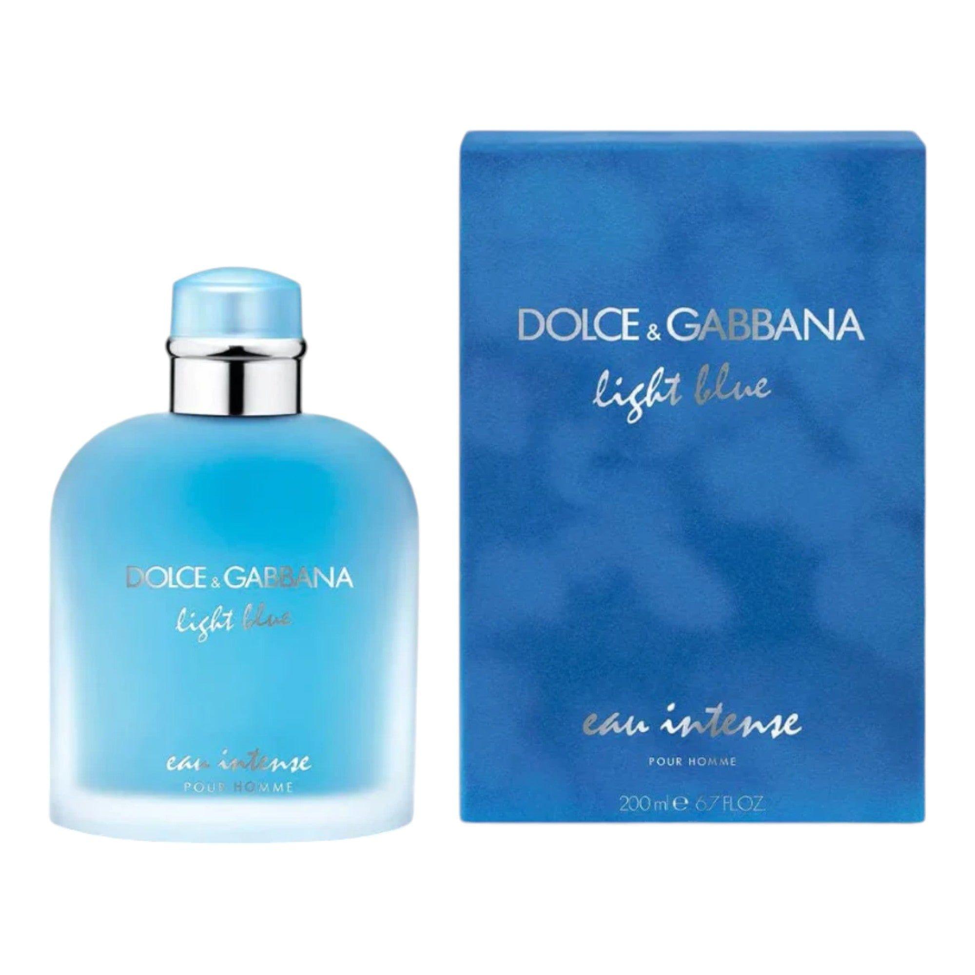 DOLCE AND GABBANA LIGHT BLUE EAU INTENSE EDP 200ML HOMBRE-0