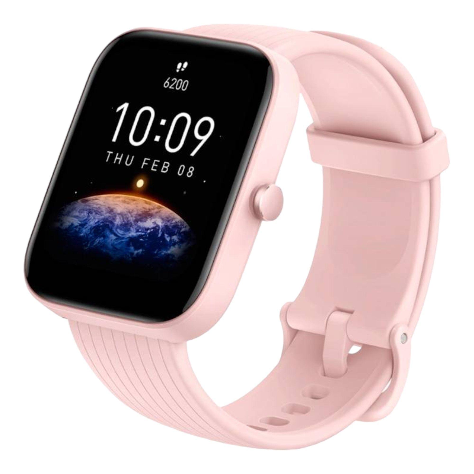 SMARTWATCH AMAZFIT BIP 3 ROSADO -0