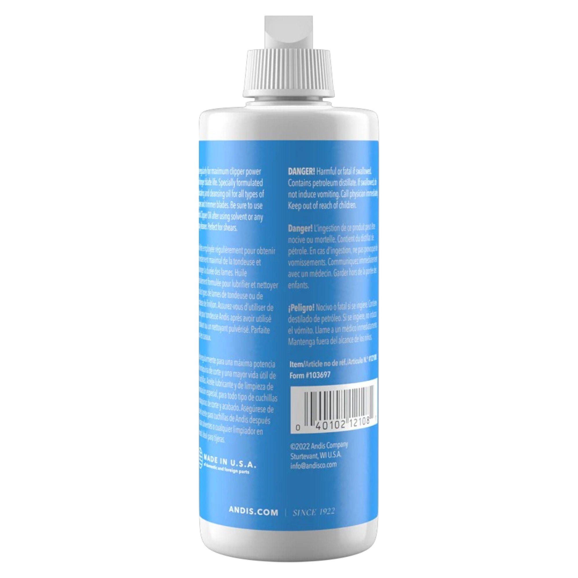 ACEITE DE CUCHILLAS ANDIS CLIPPER OIL 118ML-1