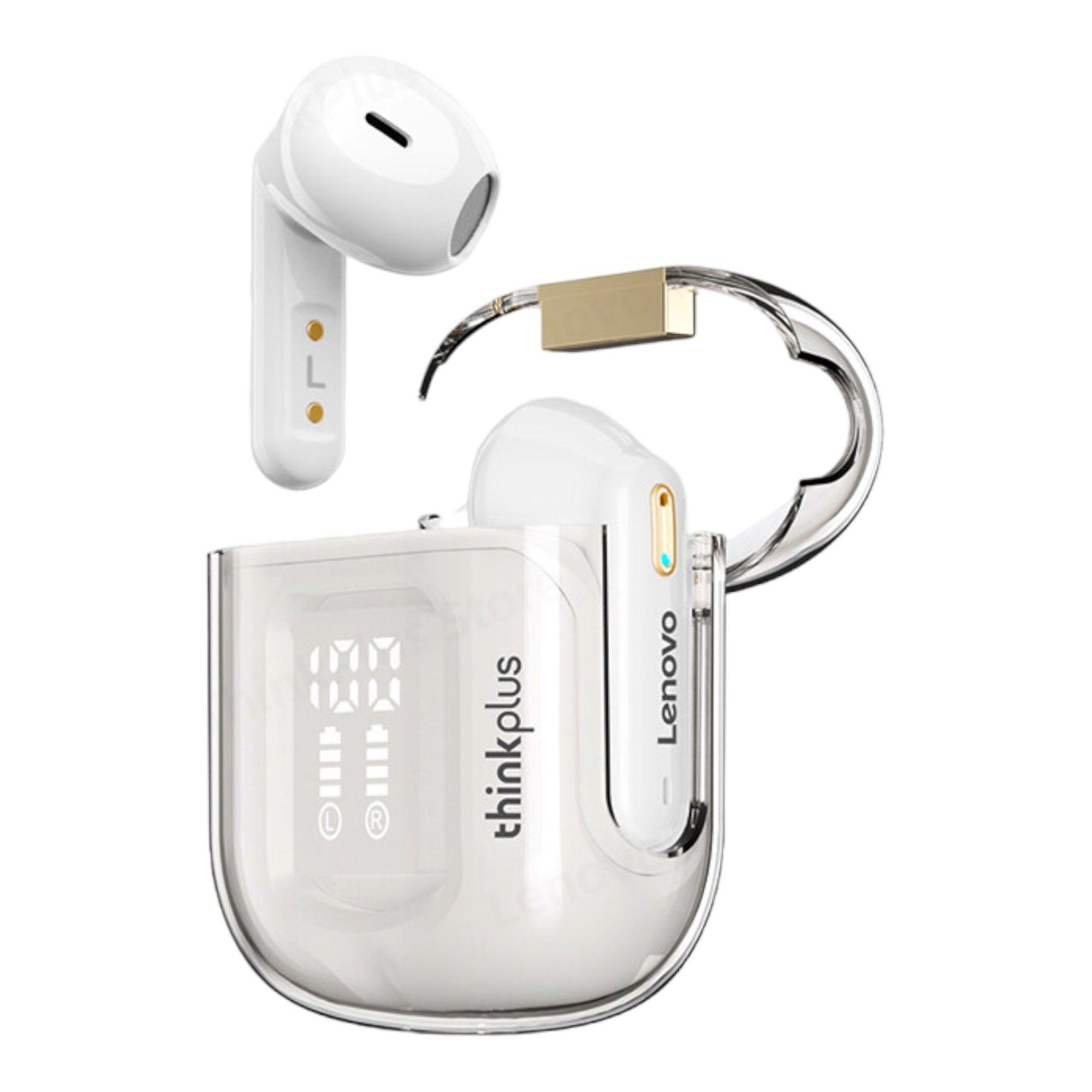 Audifonos Bluetooth Lenovo Lp6 Pro Blanco-1