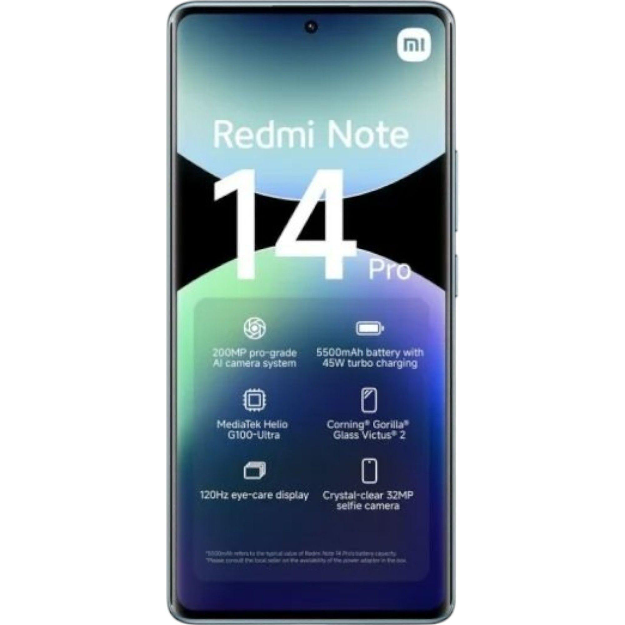 XIAOMI REDMI NOTE 14 PRO 4G DUAL SIM 256GB AZUL 8GB RAM-1