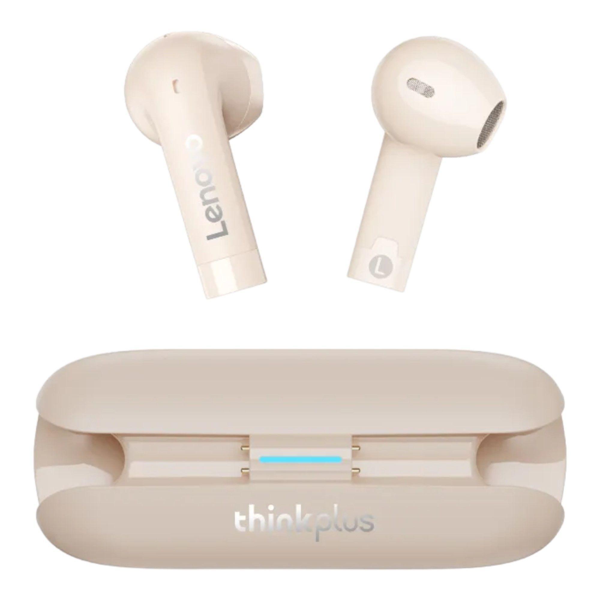 Audifonos Bluetooth Lenovo Tw60 Dorado-0