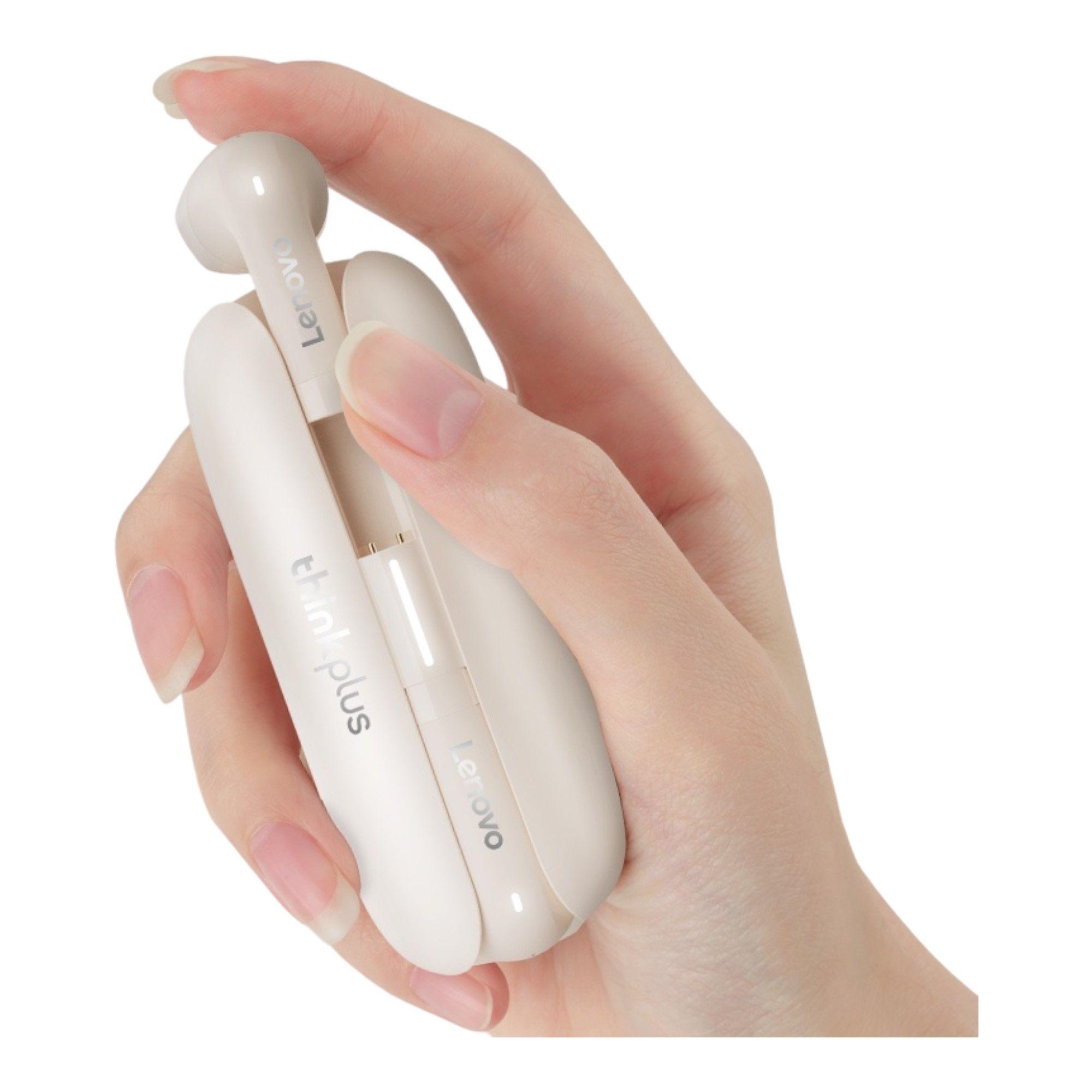 Audifonos Bluetooth Lenovo Tw60 Dorado-1