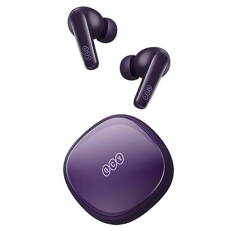 AUDIFONOS QCY T13X LILA 4 MIC-0