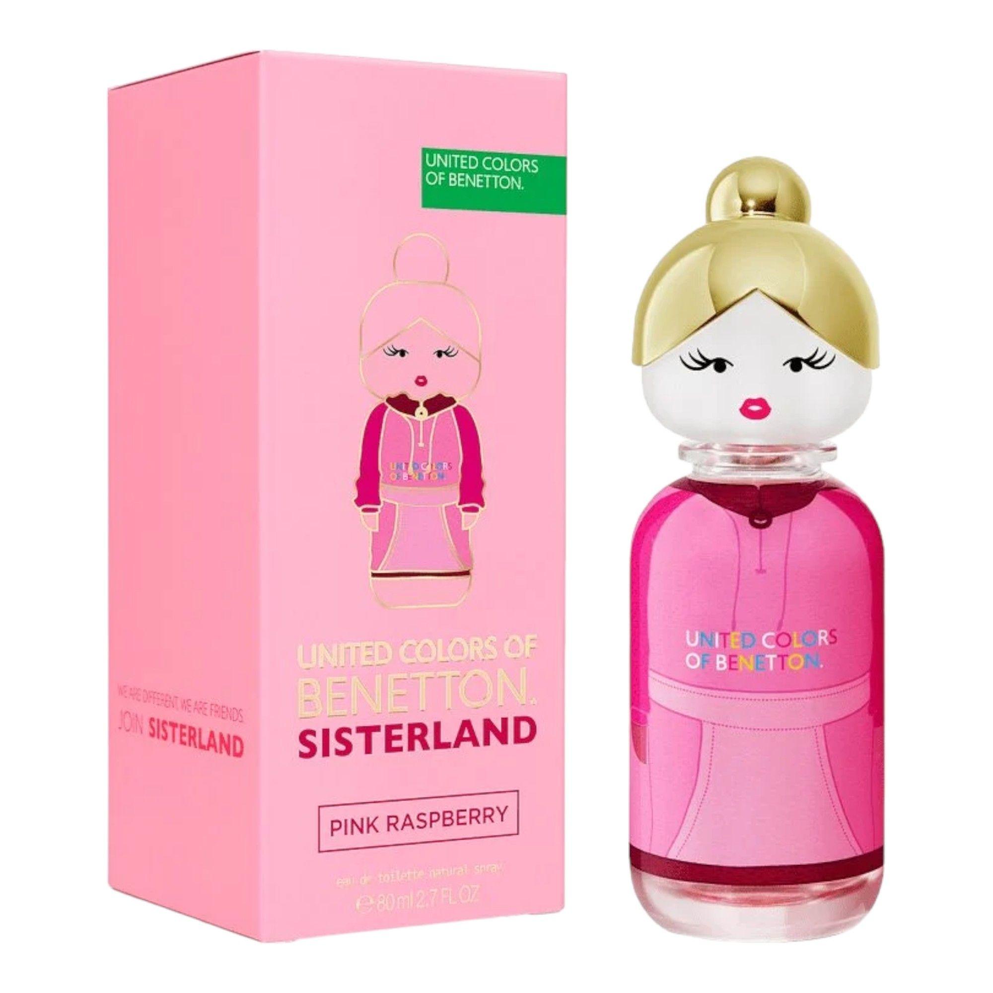 BENETTON SISTERLAND PINK RASPBERRY WOMAN EDT 80ML-0