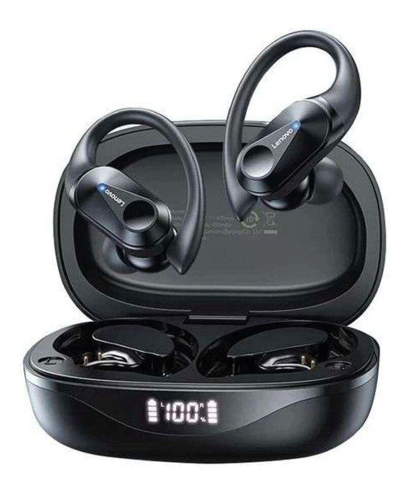 Audífonos Bluetooth Lenovo Lp75 Negro-0