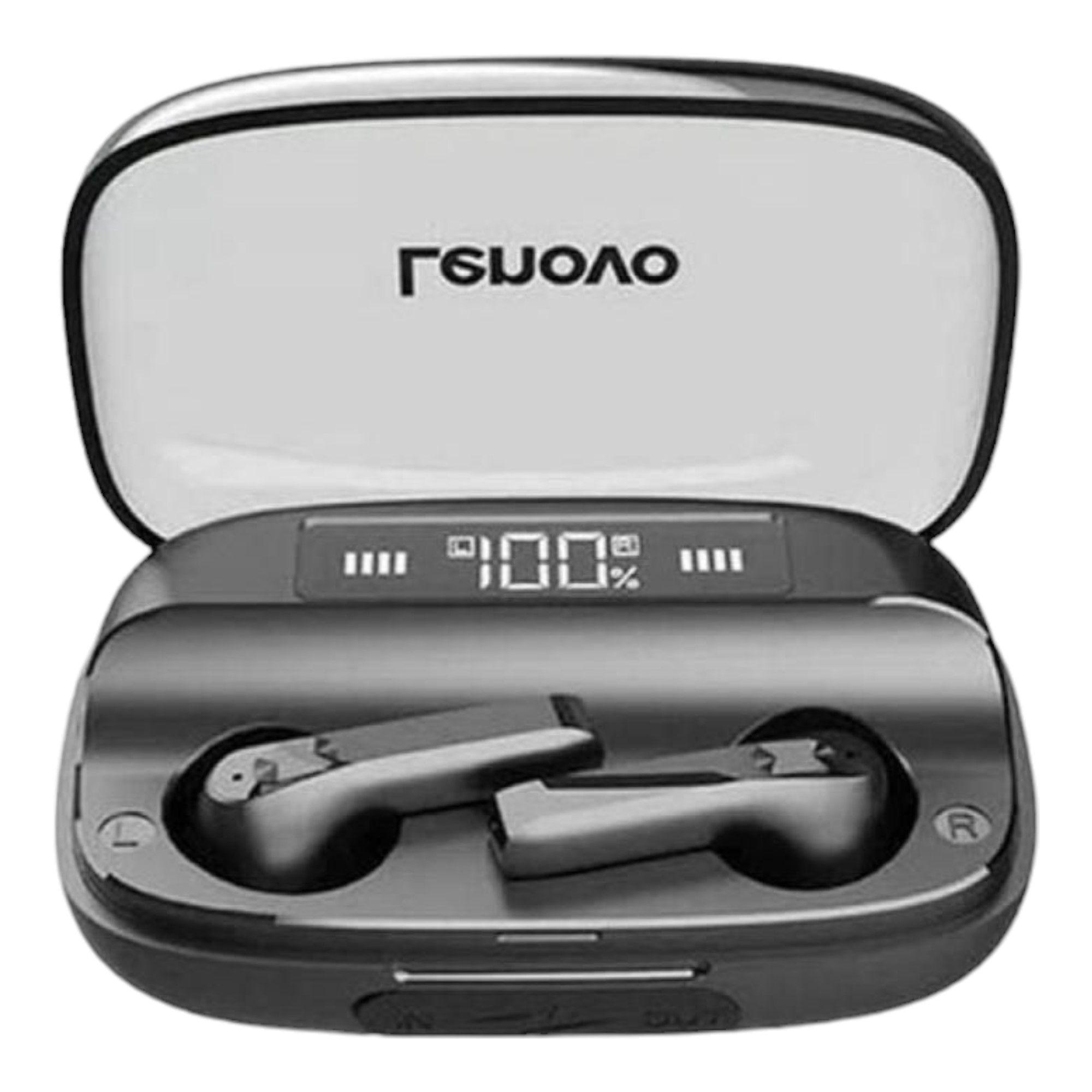 Audifonos Bluetooth Lenovo QT81 Negro -0