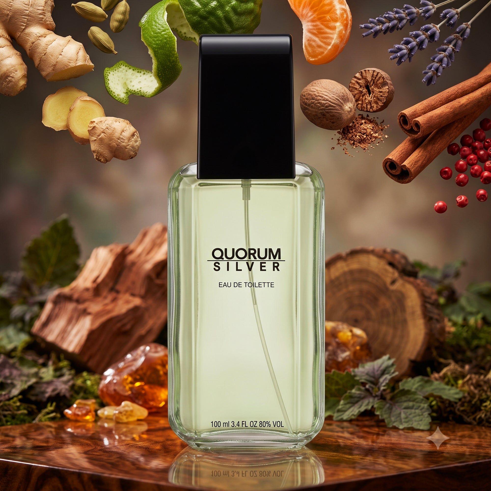 Antonio Puig Quorum Silver Edt 100ml Hombre-2