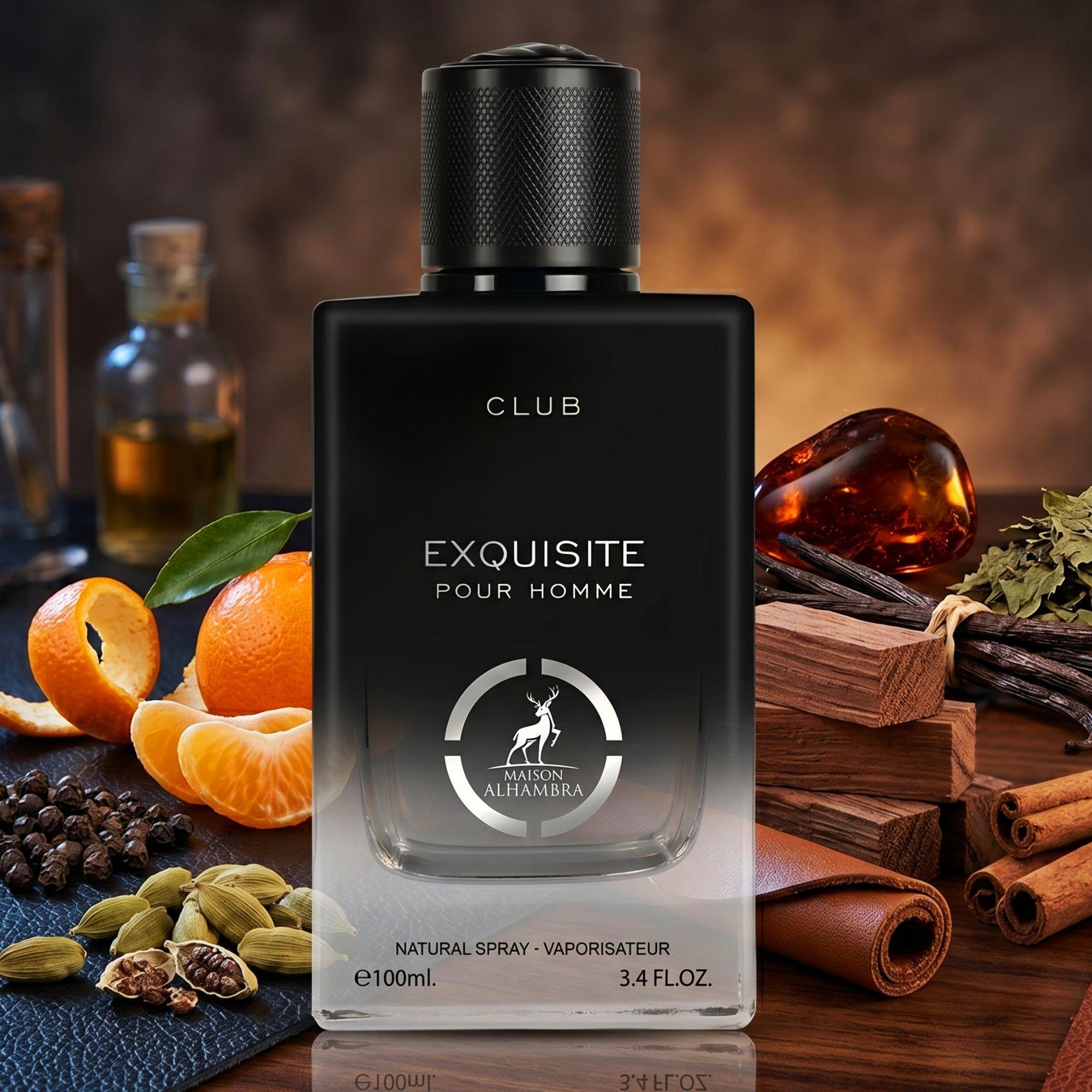 Maison Alhambra Exquisite Club Pour Homme Edp 100ml Hombre-2