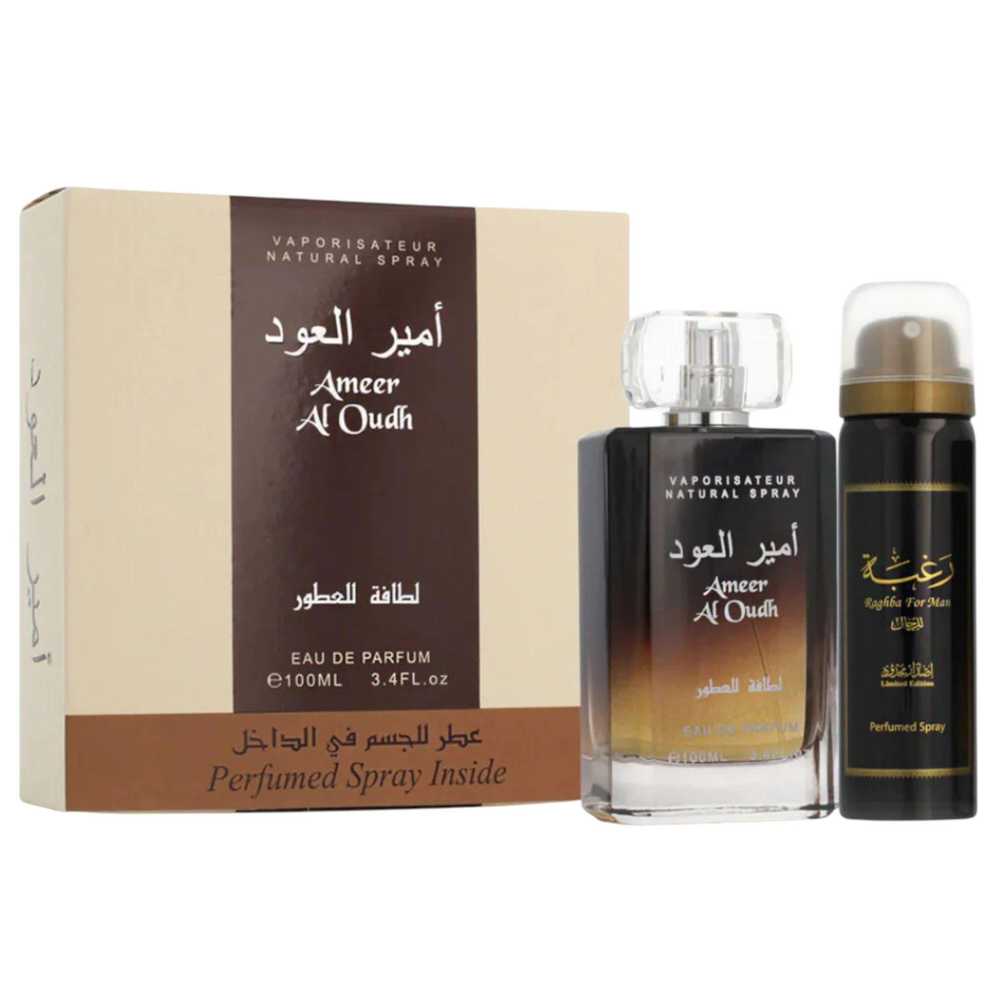 LATTAFA AMEER AL OUDH EDP 100ML + DEO 50ML-0