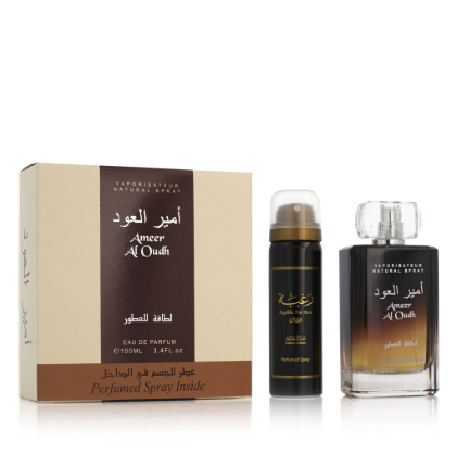 LATTAFA AMEER AL OUDH EDP 100ML + DEO 50ML-1