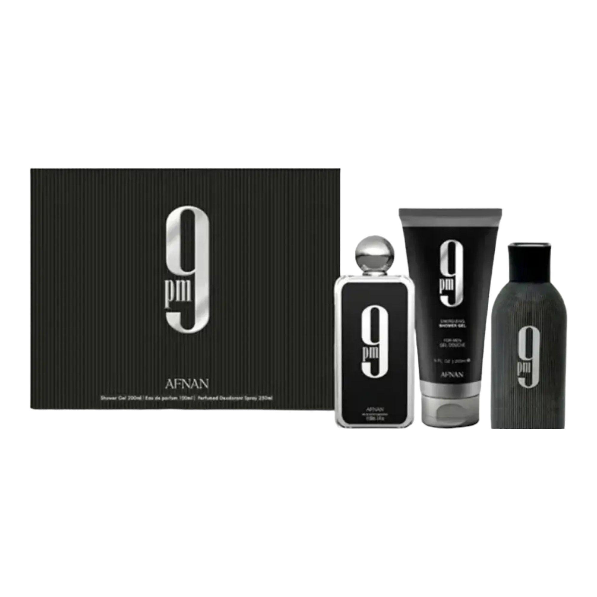 AFNAN 9PM EDP 100ML + SG 200ML + DEO 250ML HOMBRE-0