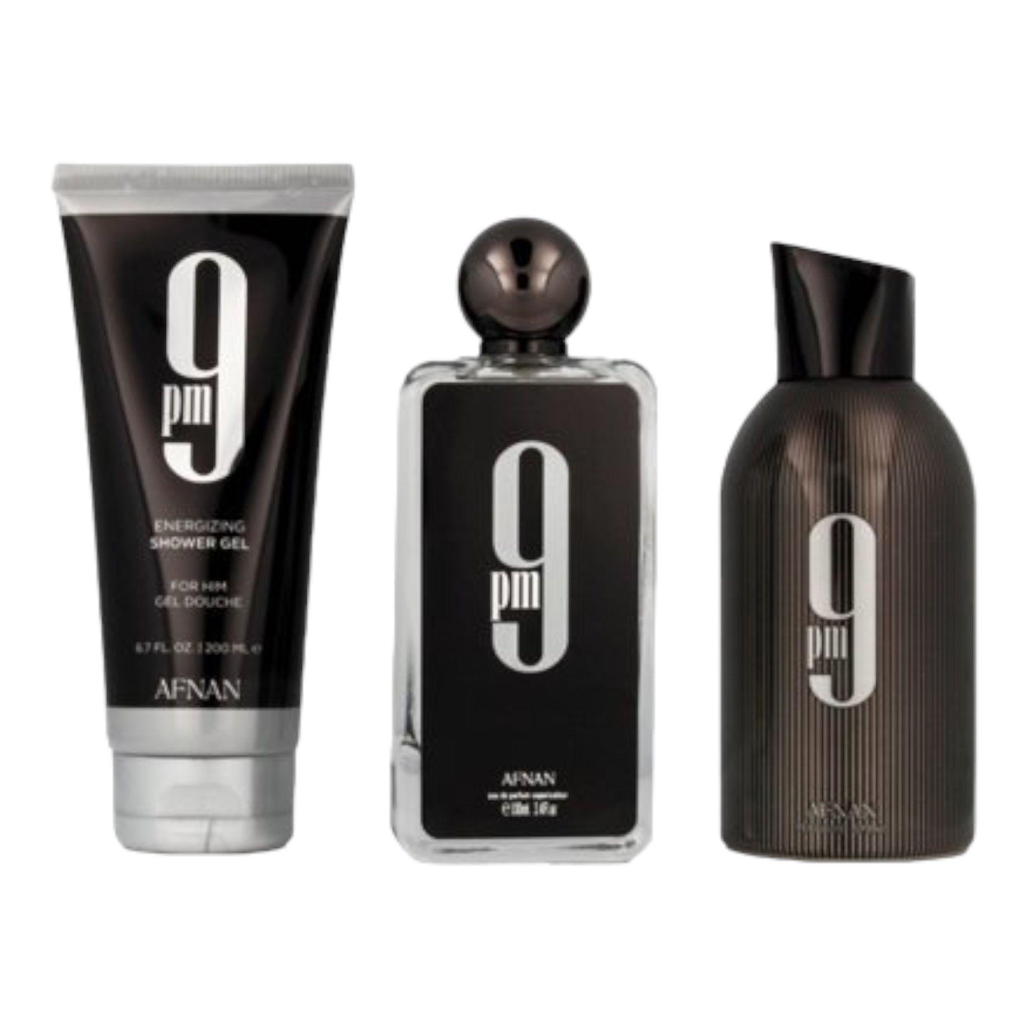 AFNAN 9PM EDP 100ML + SG 200ML + DEO 250ML HOMBRE-1
