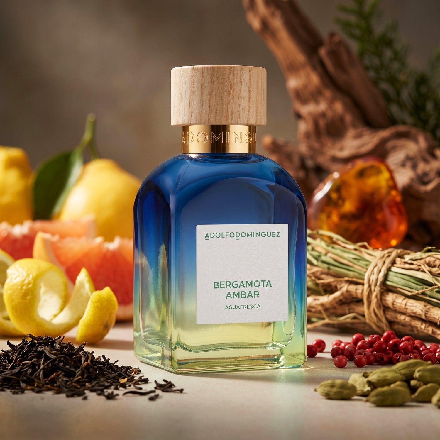 Adolfo Dominguez Agua Fresca Bergamota Ambar Edt 120ml Hombre-2