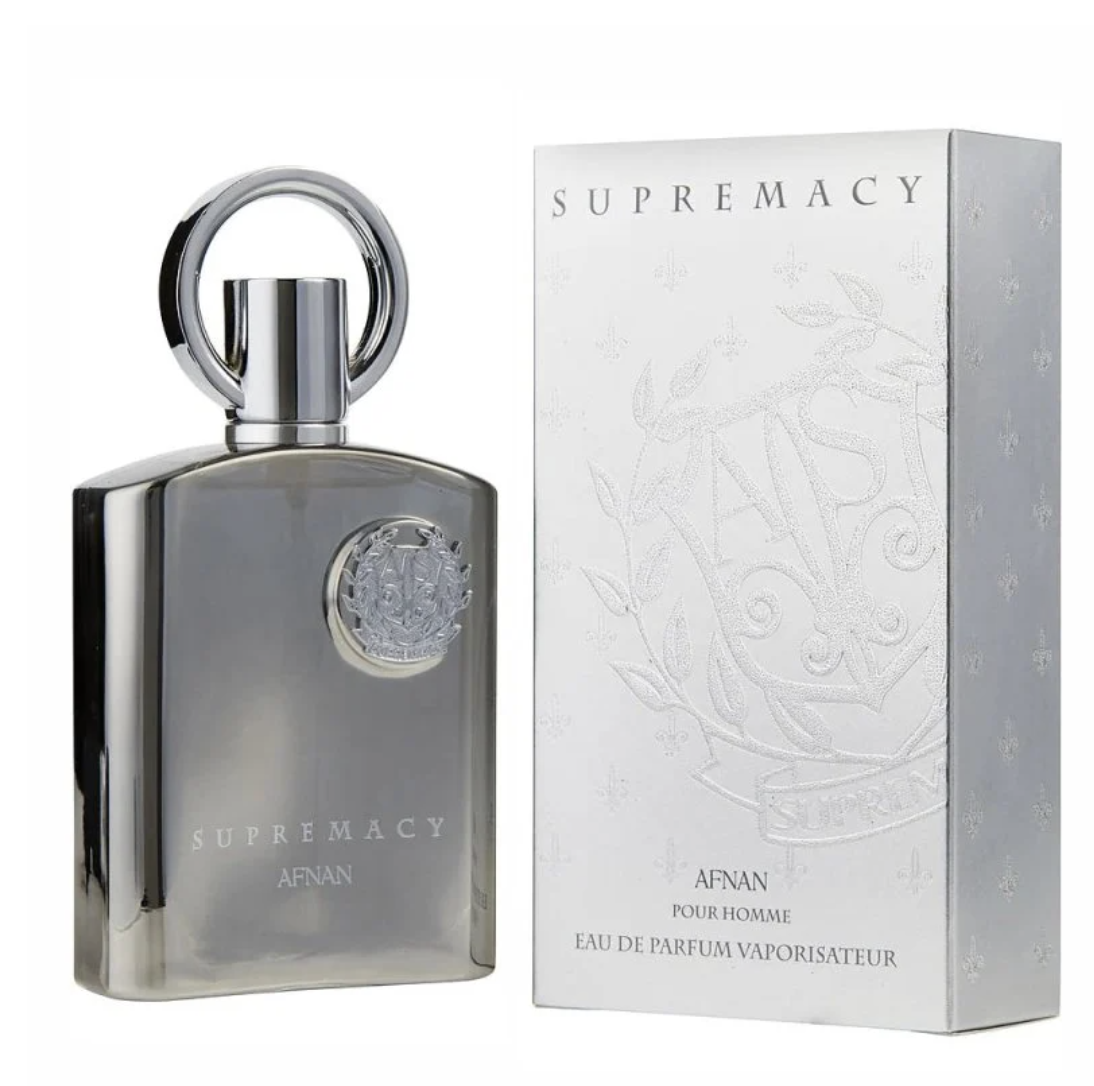 AFNAN SUPREMACY SILVER POUR HOMME EDP 150ML HOMBRE-0