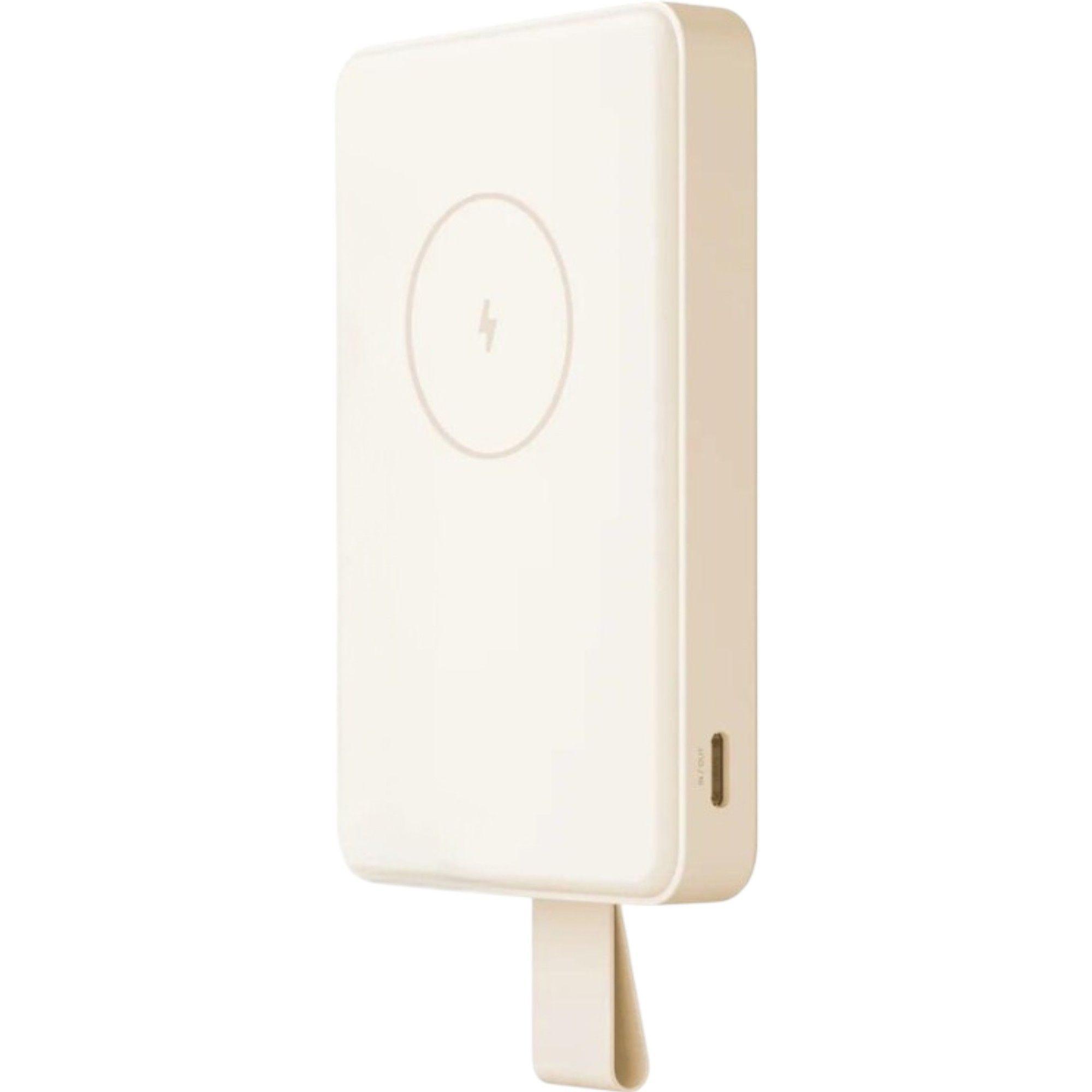 POWERBANK XIAOMI MAGNETIC 6000MAH 15W BLANCO-0