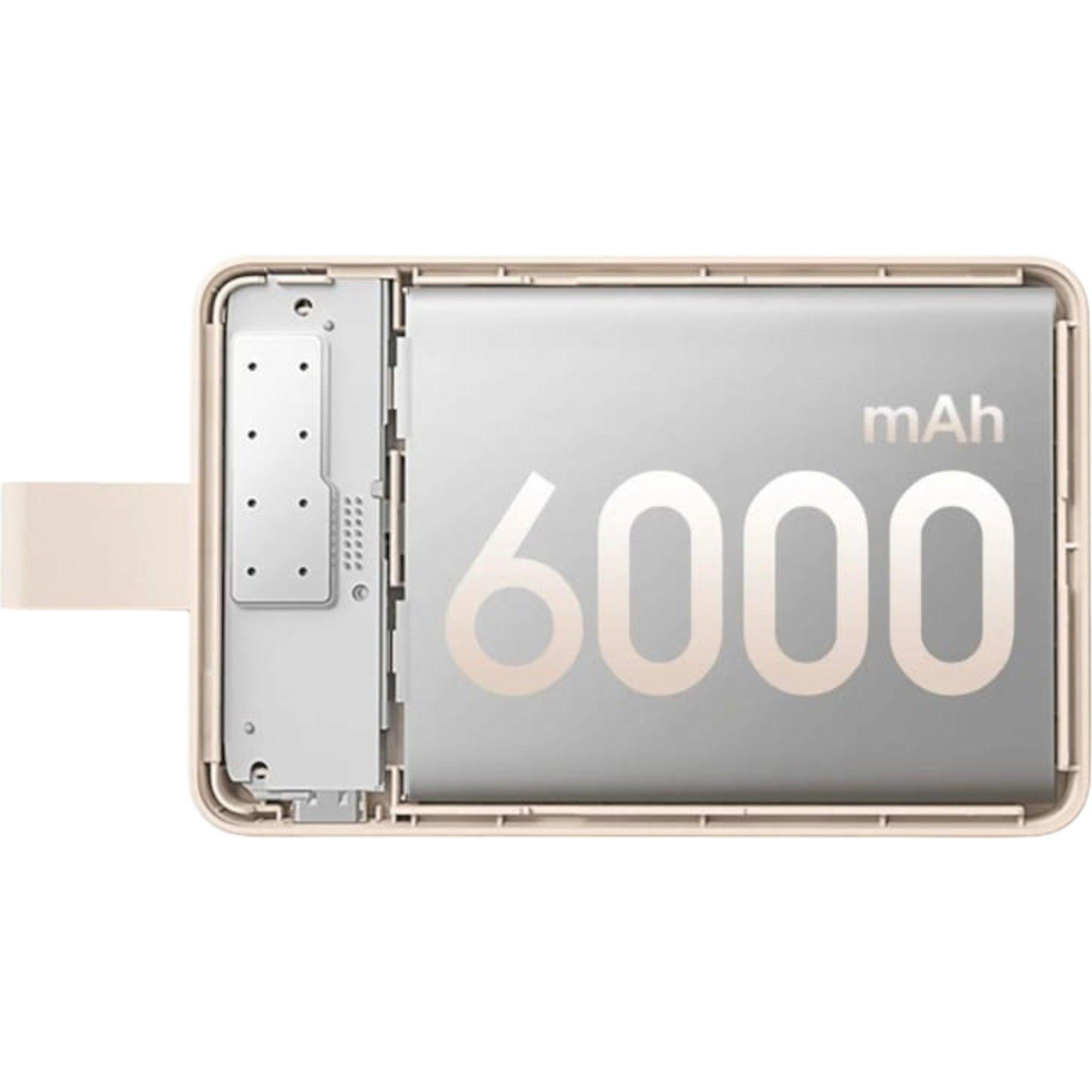POWERBANK XIAOMI MAGNETIC 6000MAH 15W BLANCO-2
