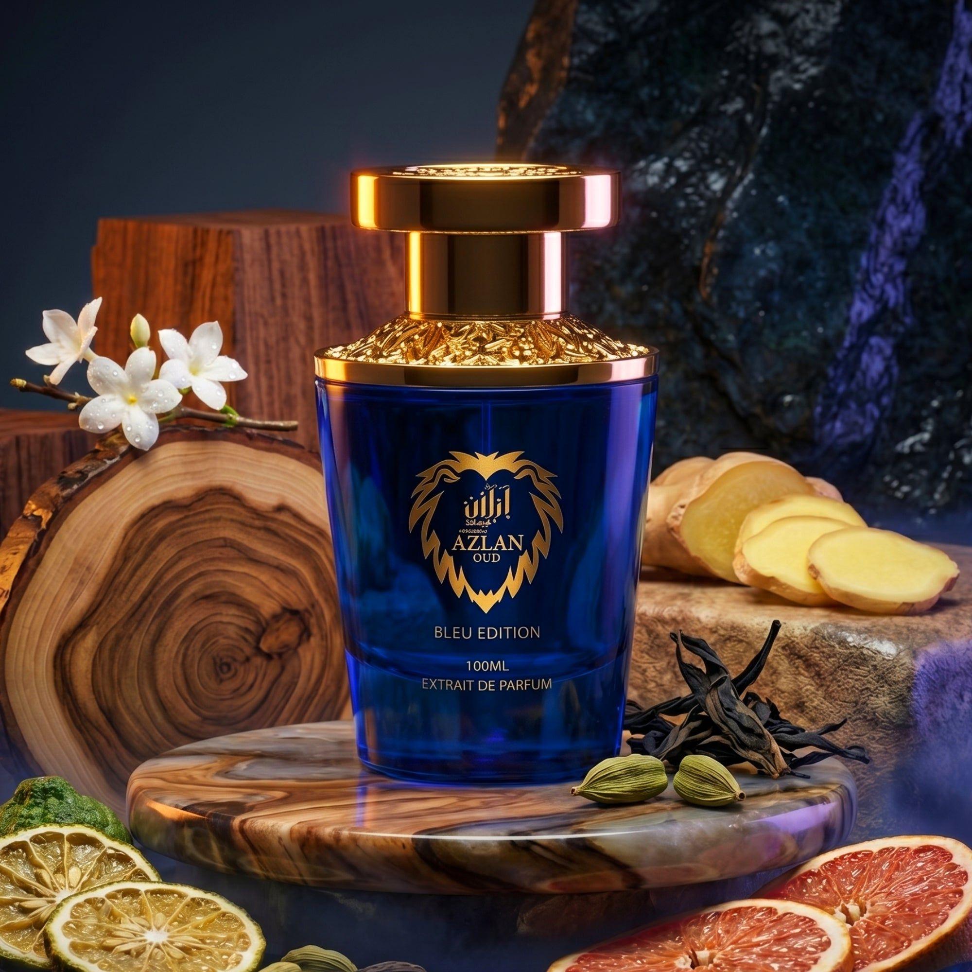 Al Haramain Azlan Oud Bleu Edition Extrait Parfum 100ml Hombre-2
