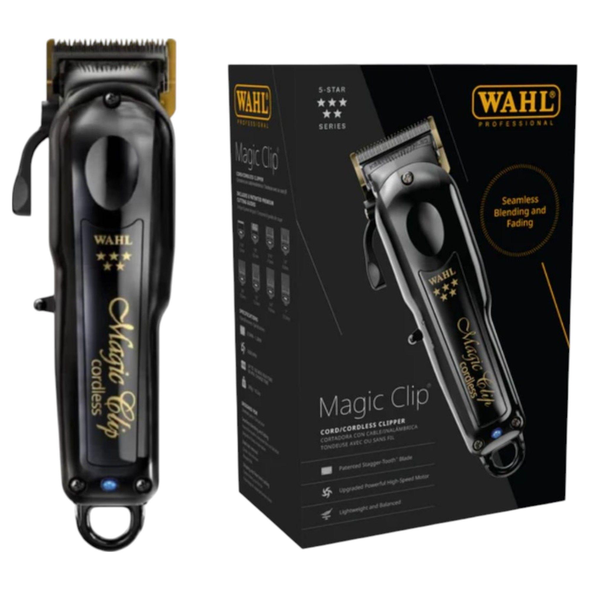 MAQUINA CORTAPELO WAHL MAGIC CLIP BLACK PRO INALÁMBRICA-0