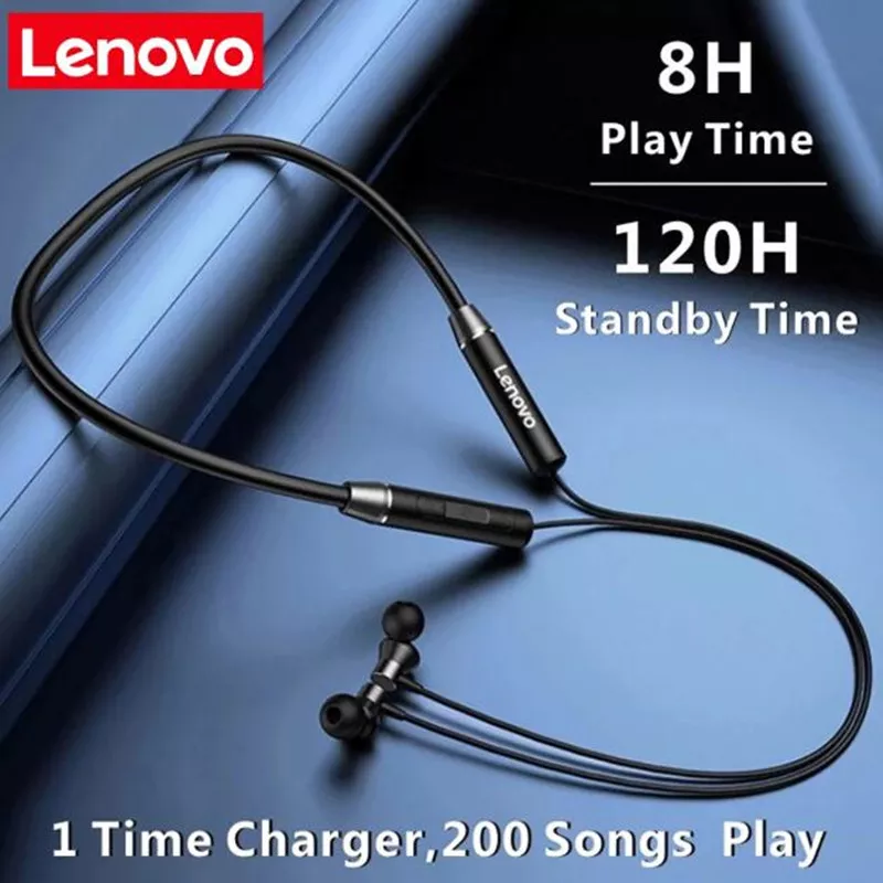 Audifonos Bluetooth Lenovo SH1 Negro-3