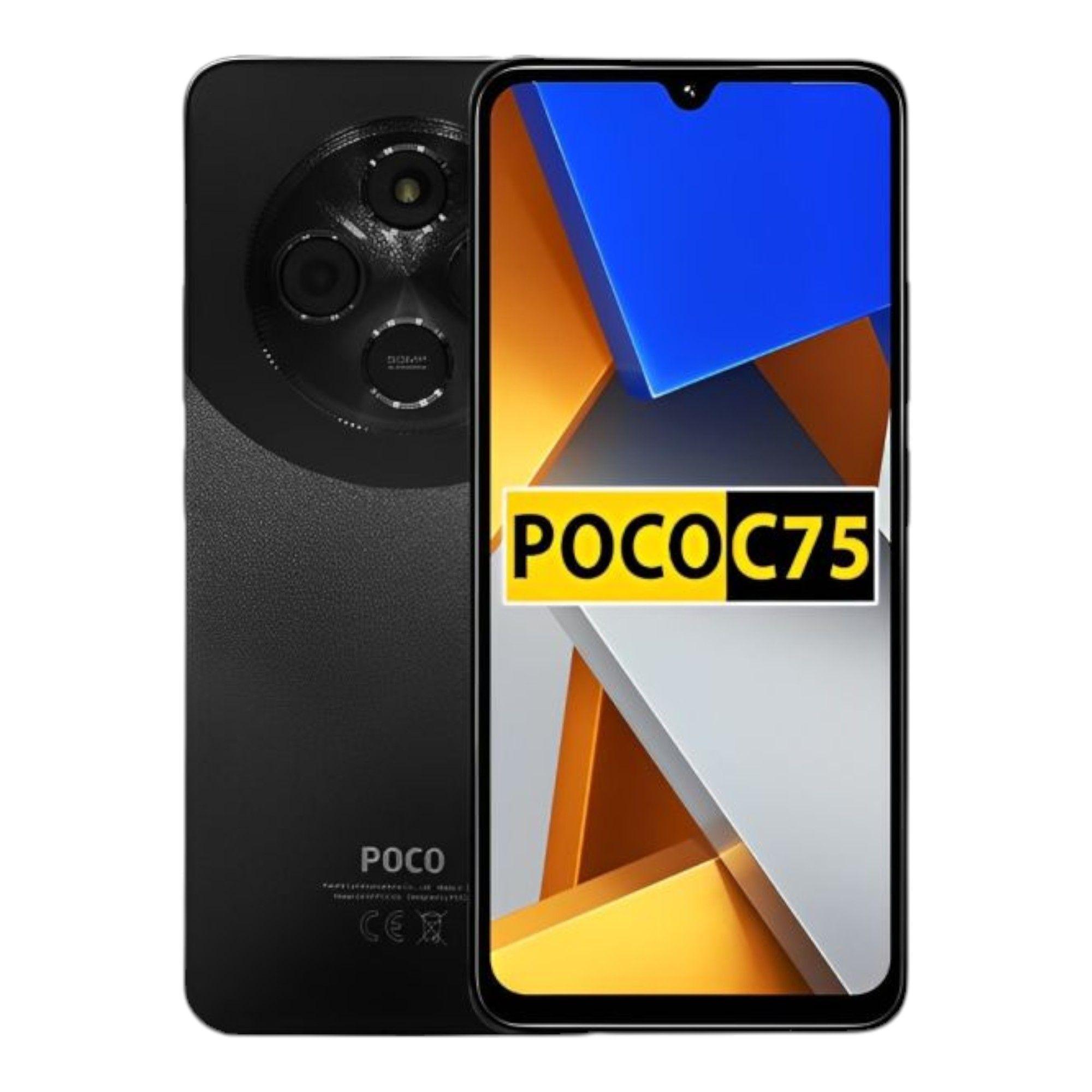 XIAOMI POCO C75 DUAL SIM 128GB NEGRO 6GB RAM-0