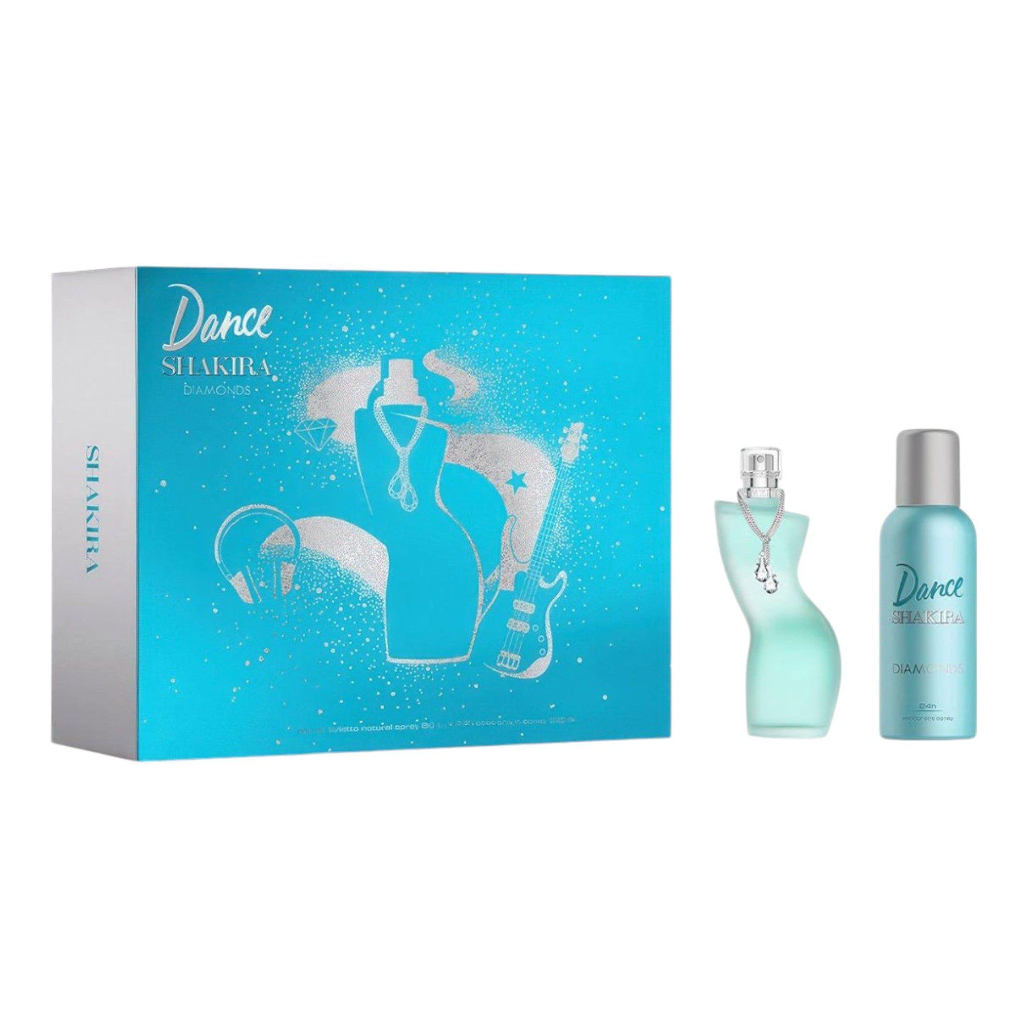 SHAKIRA DANCE DIAMONDS SET EDT 80ML + DEO 150ML-0