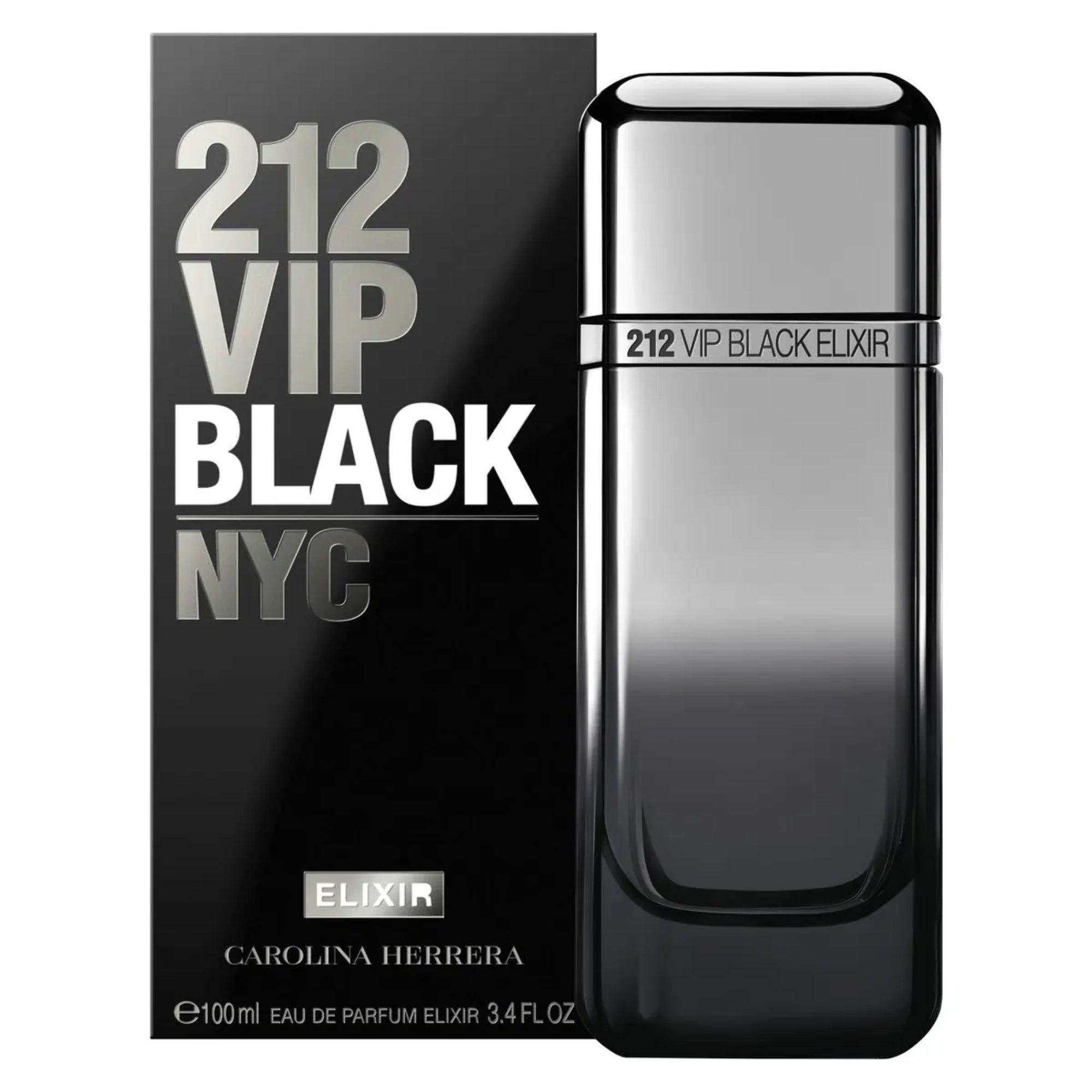 Carolina Herrera 212 Vip Black Elixir 100ml Hombre-0