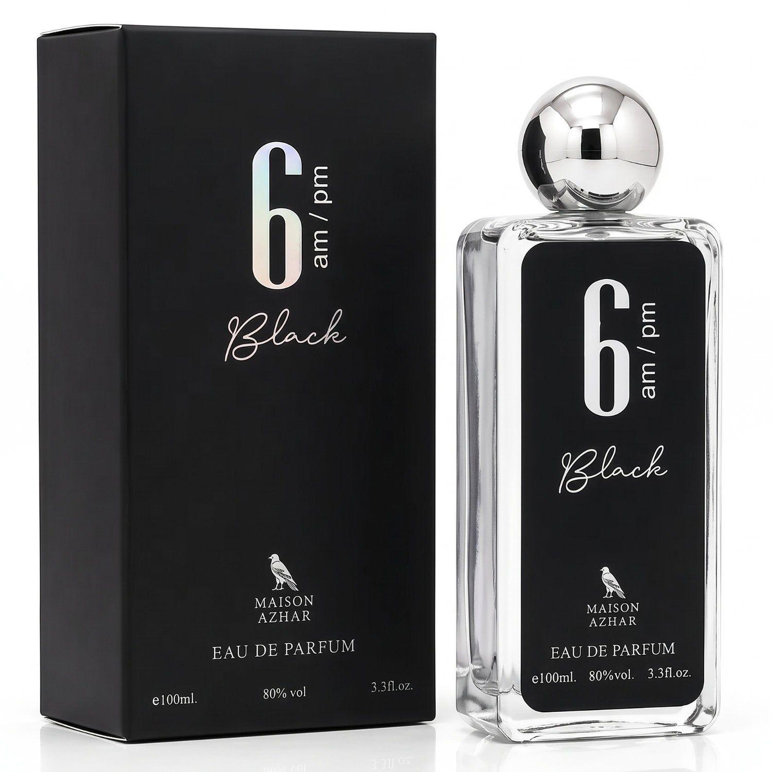 Maison Azhar 6 Am Pm Black Edp 100ml Hombre-0