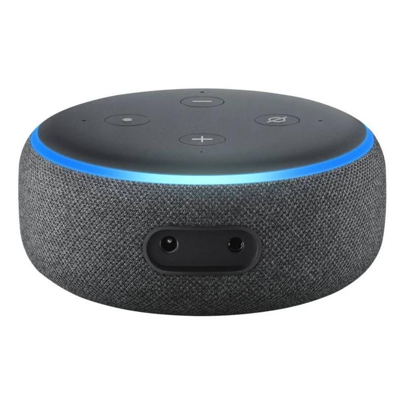  Amazon Echo Dot 3rd Gen con asistente virtual Alexa carbón 110V/240V-1