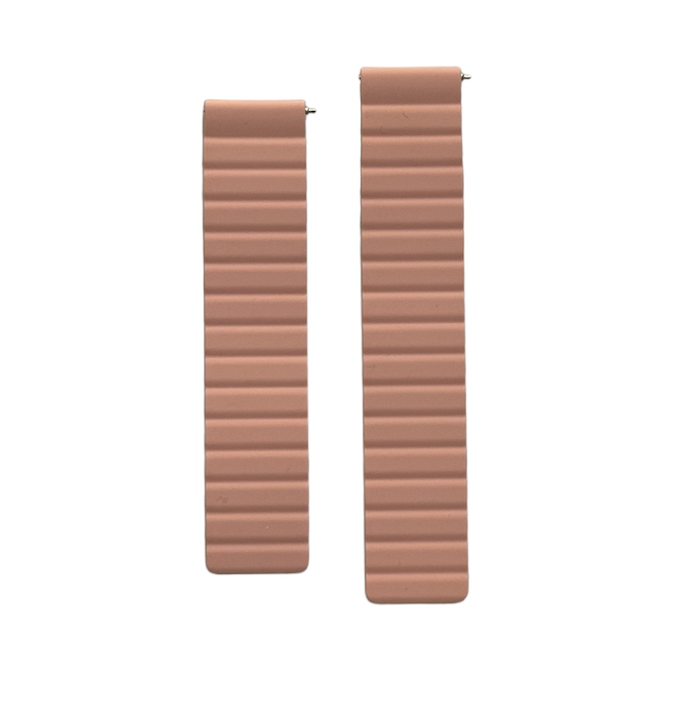 CORREA MAGNÉTICA REVERSIBLE SMARTWATCH 22MM ROSADO CLARO-0